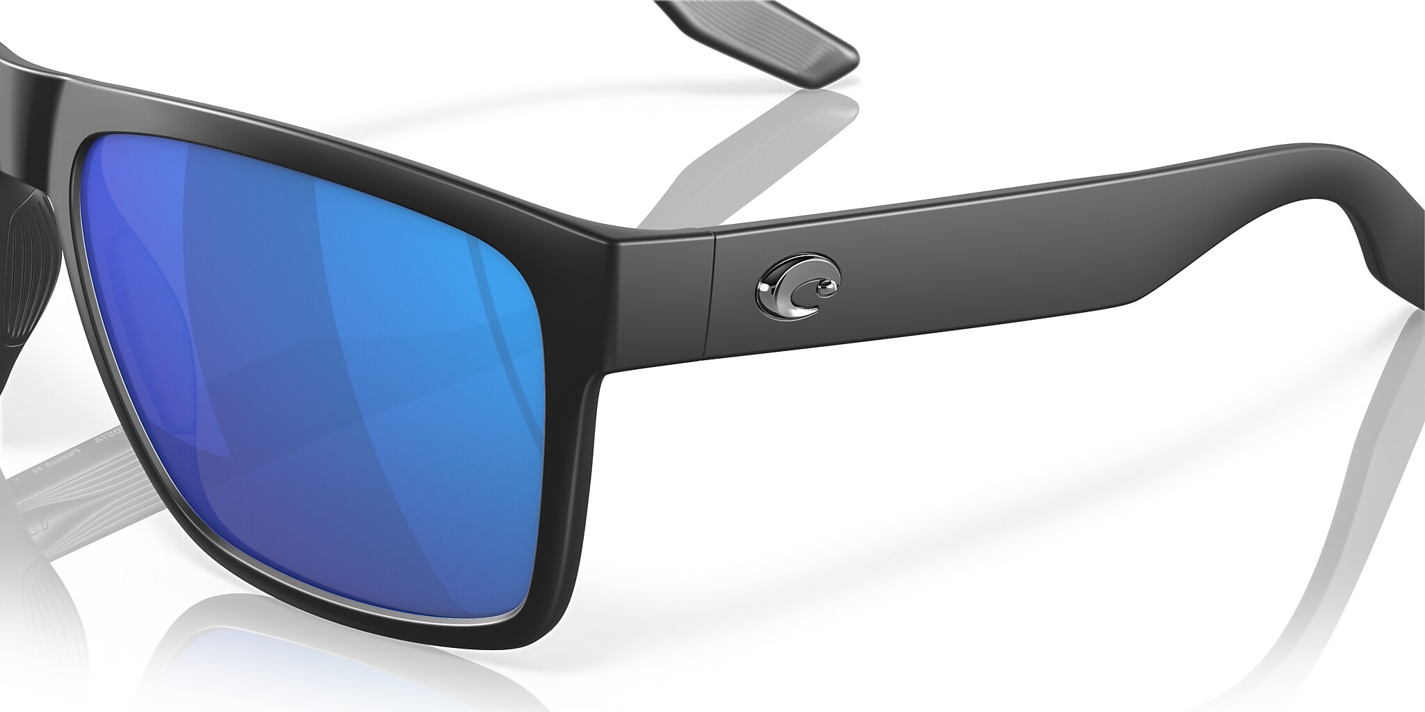 Costa Paunch XL XXL (59-18) with Blue Mirror lenses and Matte
