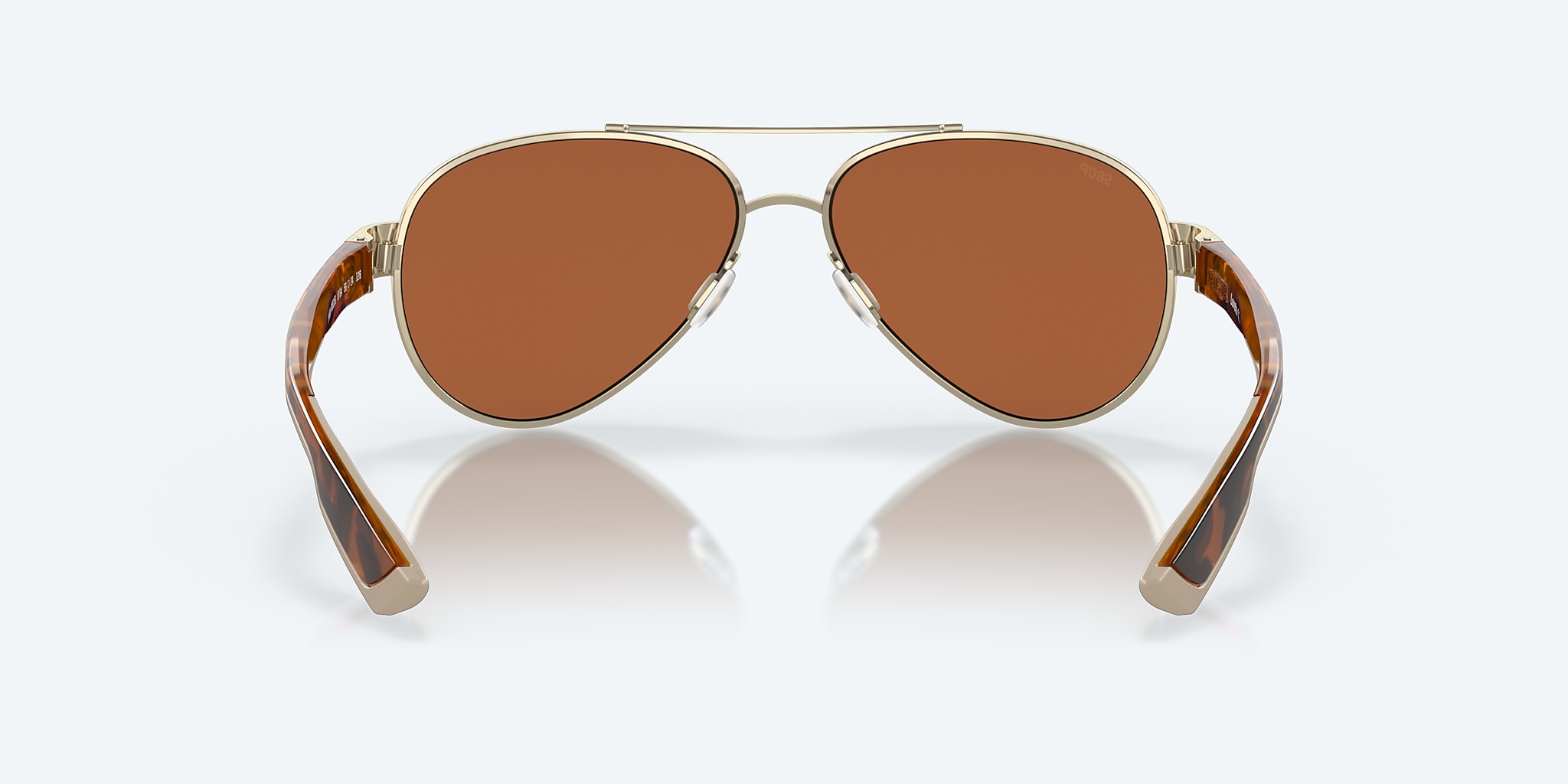 Sunglasses Costa Loreto M (56-14) with Green Mirror lens and Rose Gold frame Image 4 of 7 Sunglasses Costa Loreto M (56-14) with Green Mirror lens and Rose Gold frame Image 4 of 7