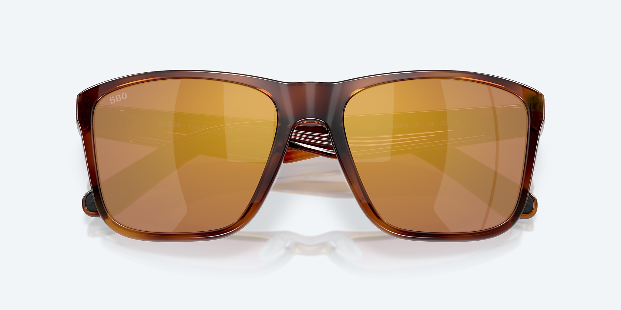 Sunglasses Costa Los Alijos XL (59-18) with Gold Mirror lens and Tortoise frame Image 6 of 9 Sunglasses Costa Los Alijos XL (59-18) with Gold Mirror lens and Tortoise frame Image 6 of 9