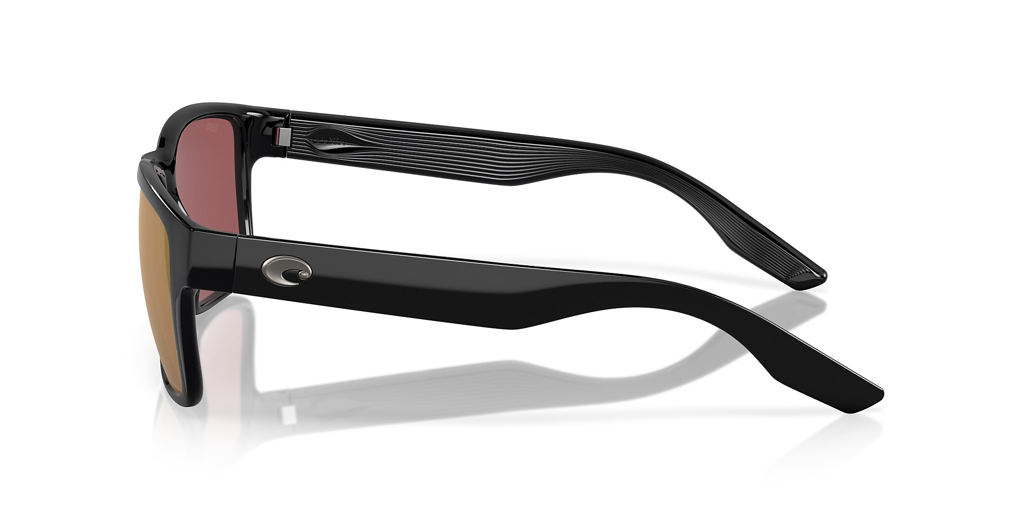 Costa Paunch XL (57-16) with Gold Mirror lenses and Black frame