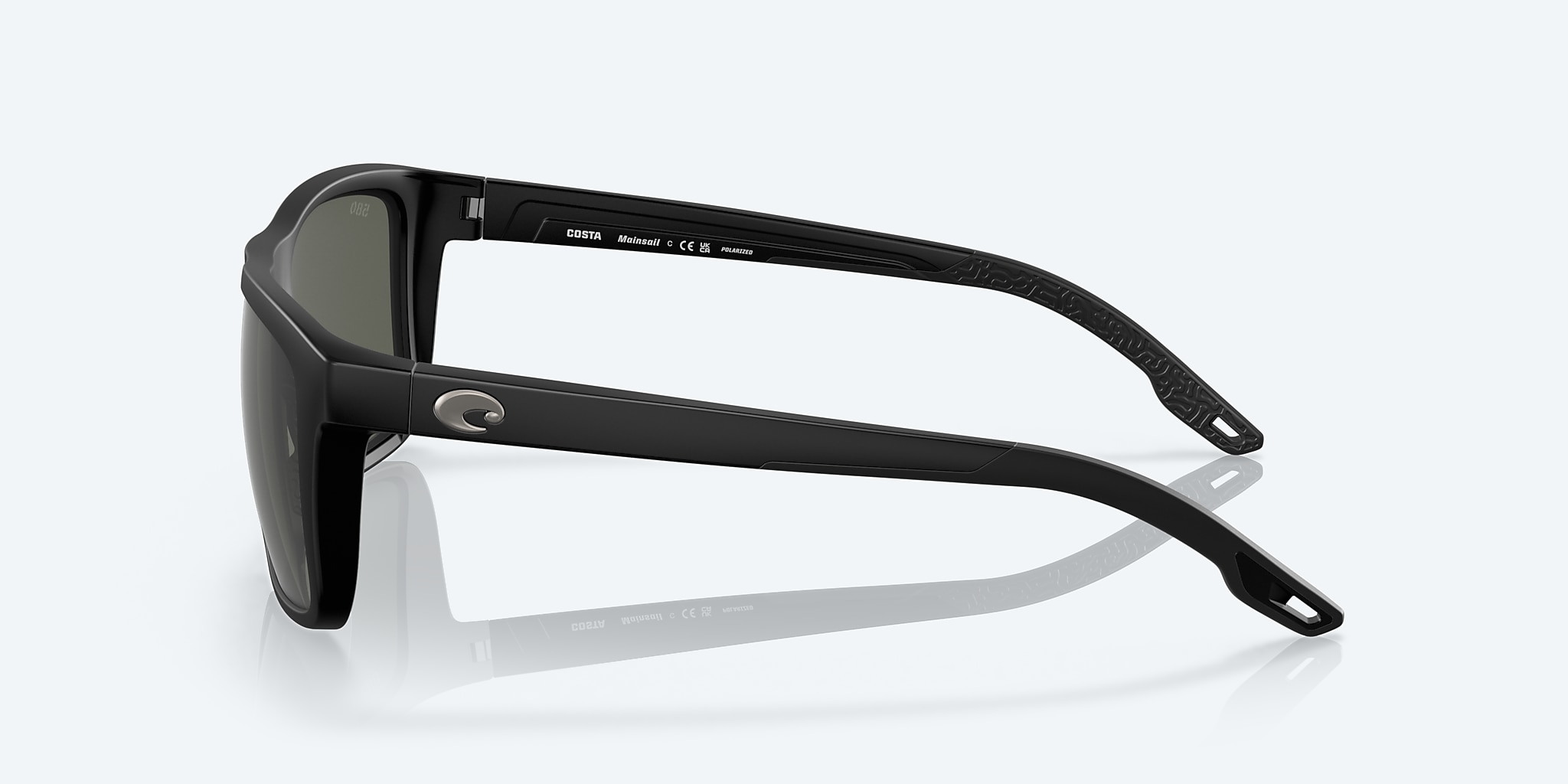 Lunettes de soleil Costa Mainsail L (55-18) avec Gris verre et Noir mat monture Image 3 de 7 Lunettes de soleil Costa Mainsail L (55-18) avec Gris verre et Noir mat monture Image 3 de 7