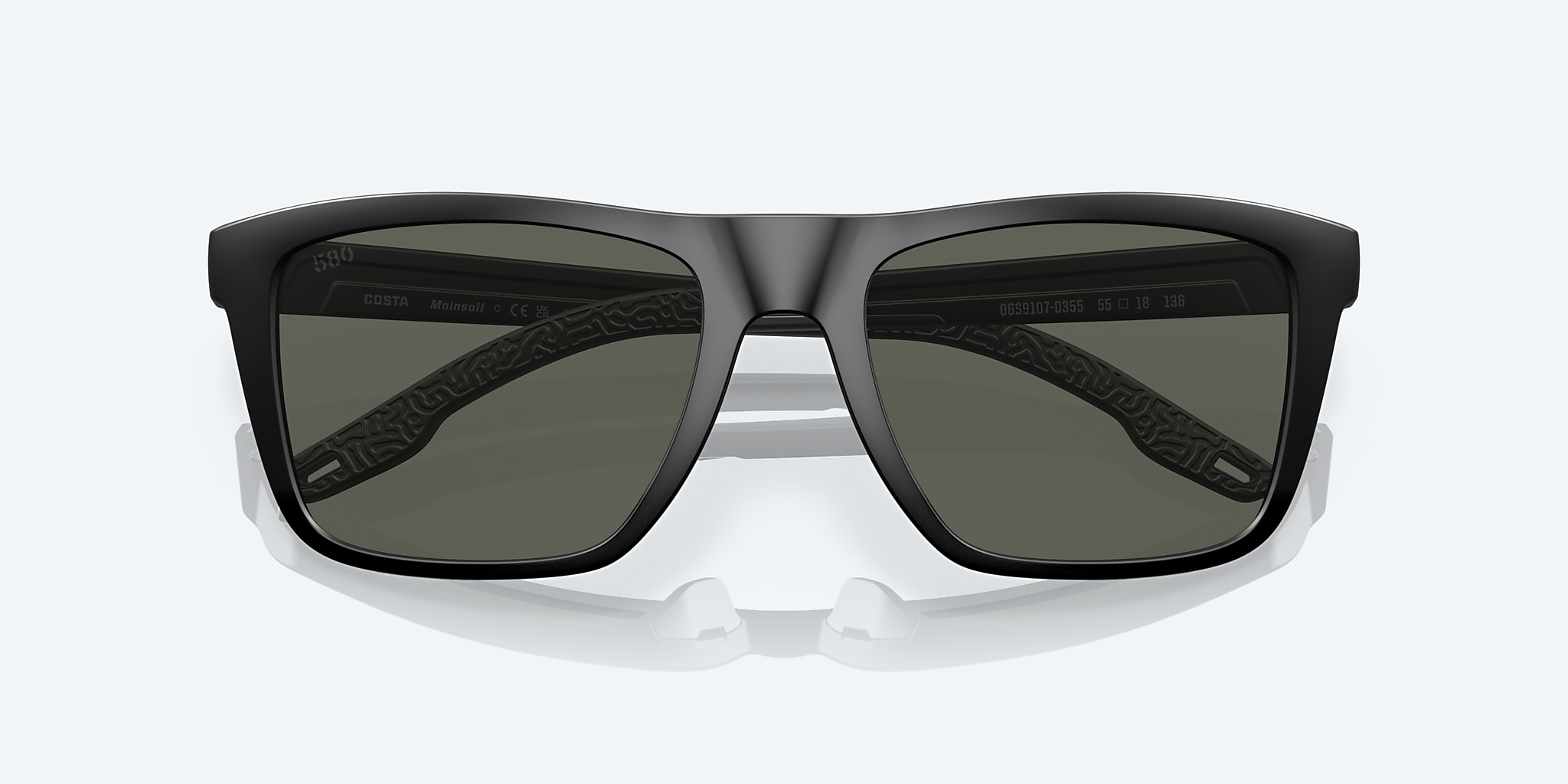 Lunettes de soleil Costa Mainsail L (55-18) avec Gris verre et Noir mat monture Image 5 de 7 Lunettes de soleil Costa Mainsail L (55-18) avec Gris verre et Noir mat monture Image 5 de 7