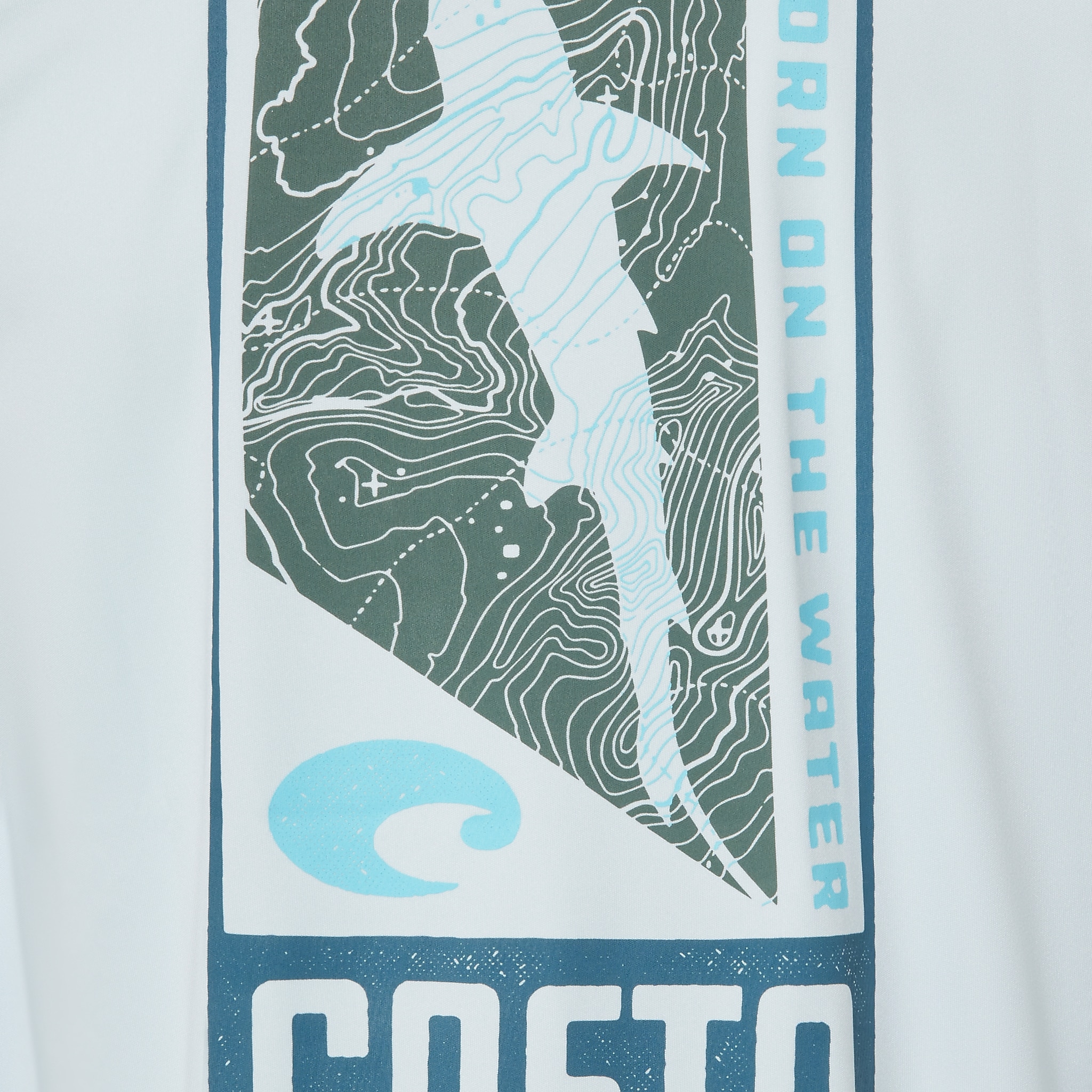 Apparel Shark Arctic Blue Costa Tech Finder Image 3 of 3 Apparel Shark Arctic Blue Costa Tech Finder Image 3 of 3