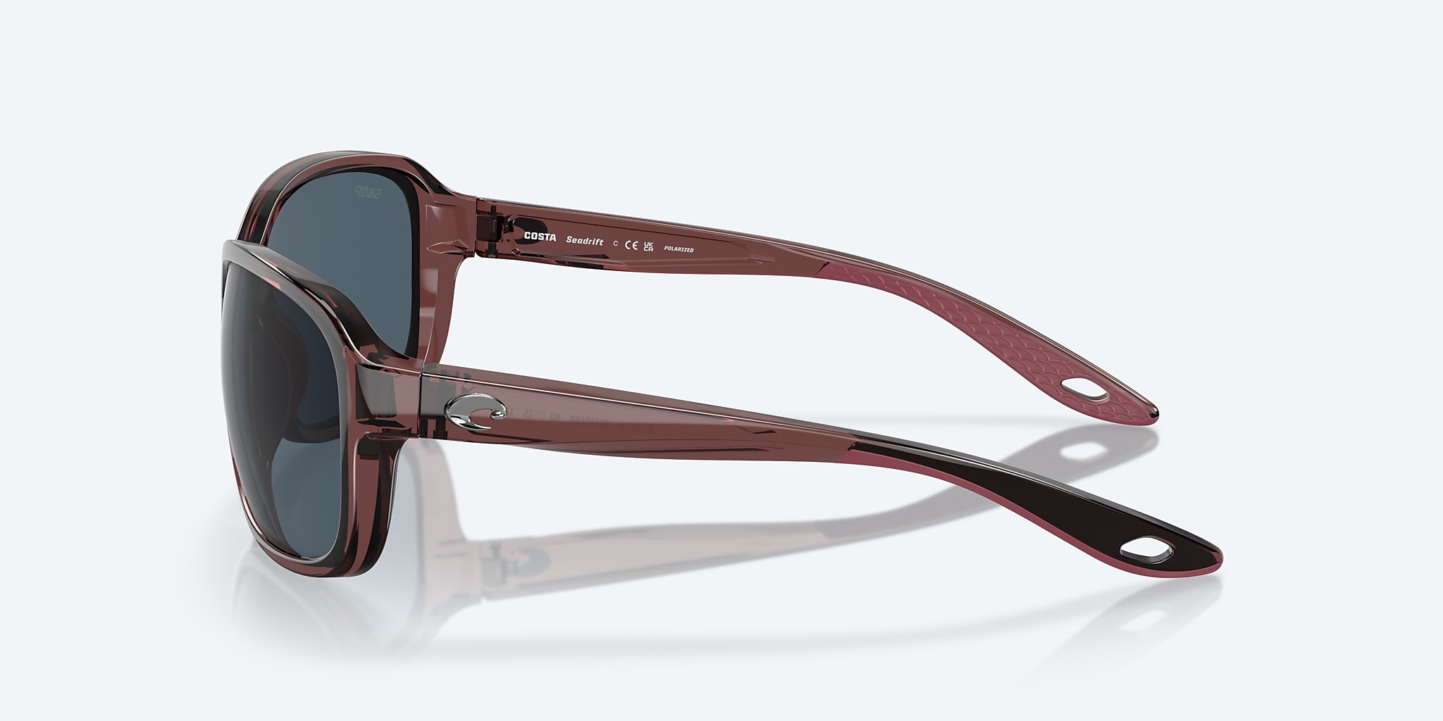 Sunglasses Costa Seadrift S (58-15) with Gray lens and Urchin frame Image 3 of 7 Sunglasses Costa Seadrift S (58-15) with Gray lens and Urchin frame Image 3 of 7