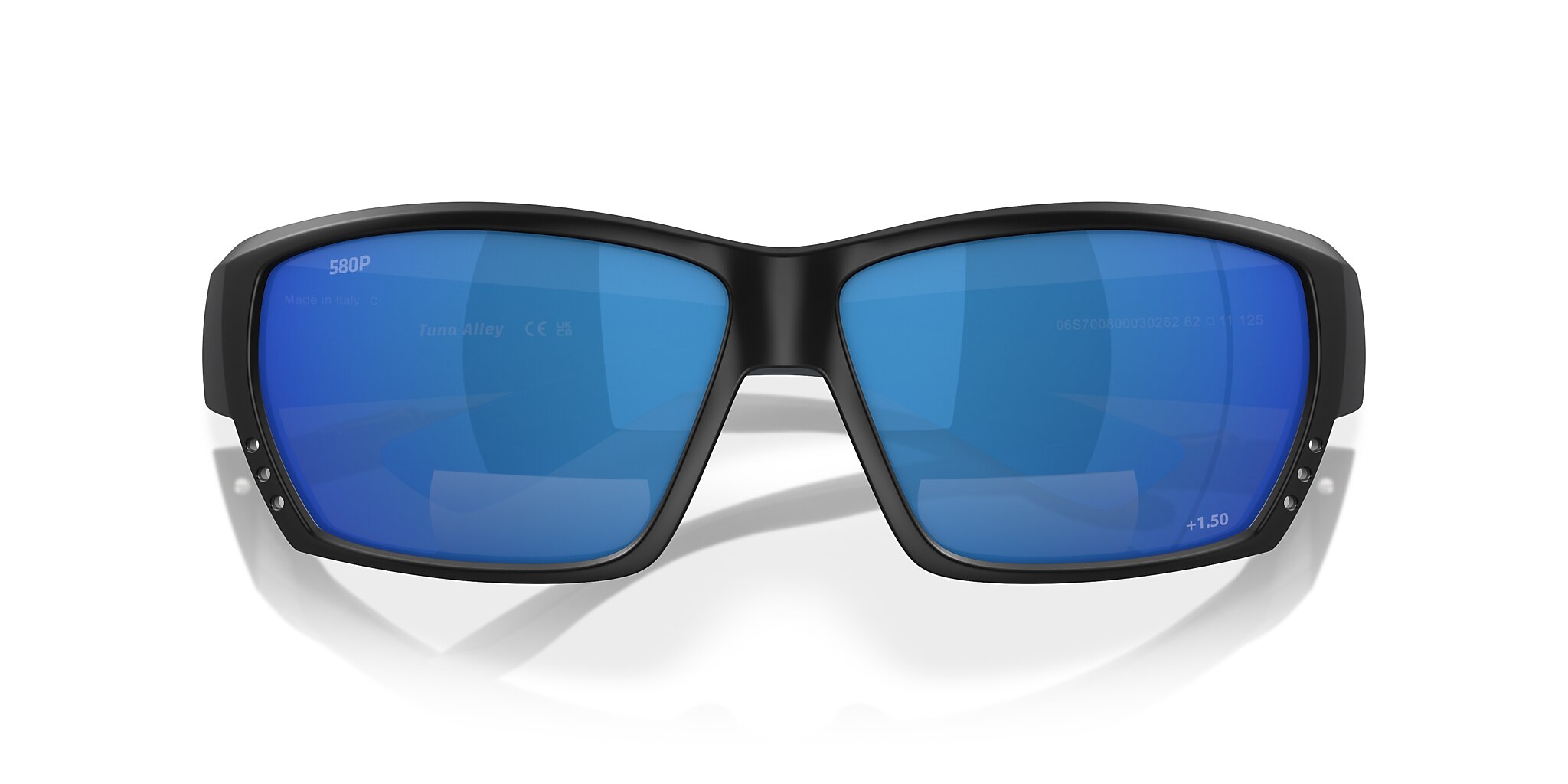 Costa Tuna Alley Readers XL (62-11) with Blue Mirror lenses and