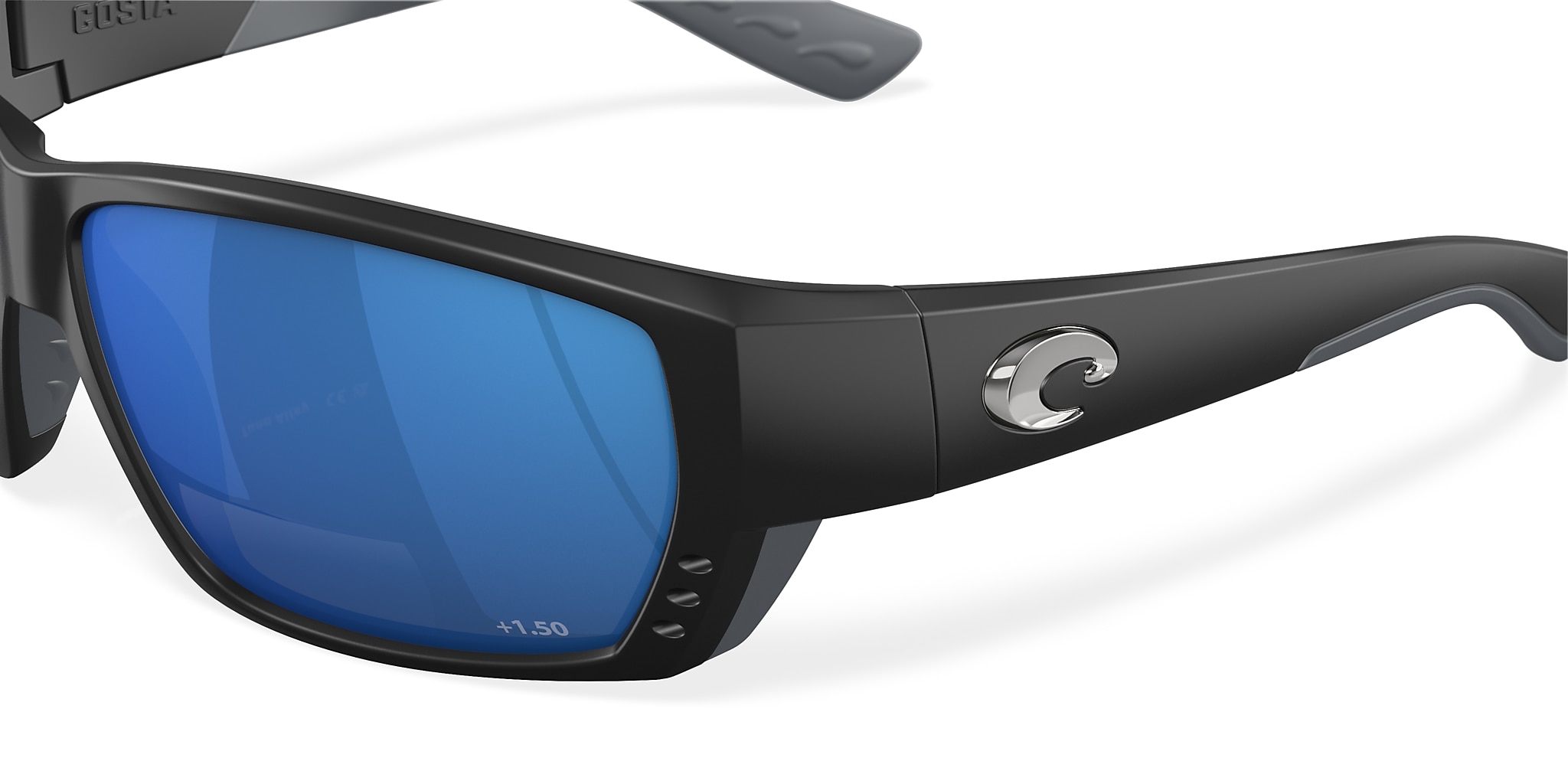 Costa Tuna Alley Readers XL (62-11) with Blue Mirror lenses and