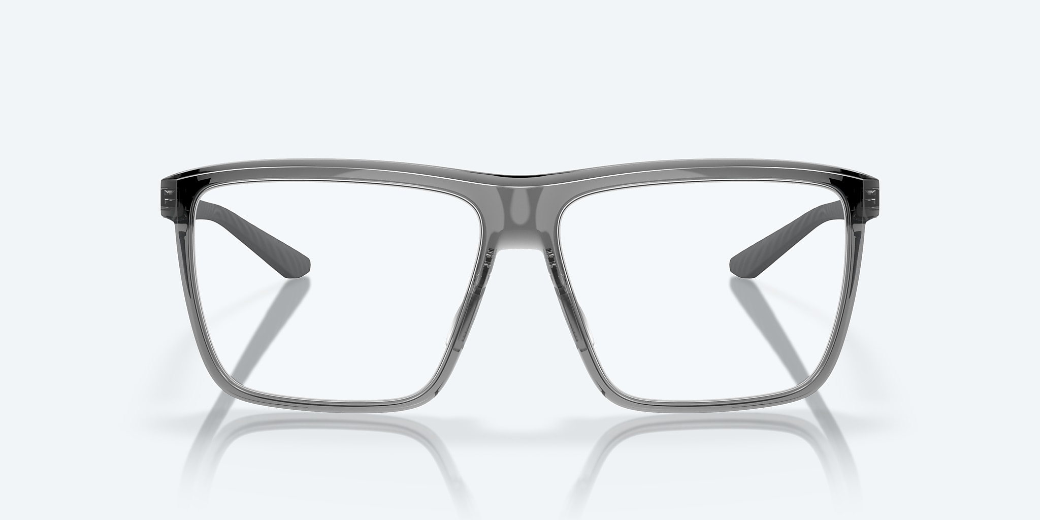 Eyeglasses Costa Pacific Rise 430 L (57-14) with Demo Lens lens and Smoke Crystal frame Image 2 of 7 Eyeglasses Costa Pacific Rise 430 L (57-14) with Demo Lens lens and Smoke Crystal frame Image 2 of 7