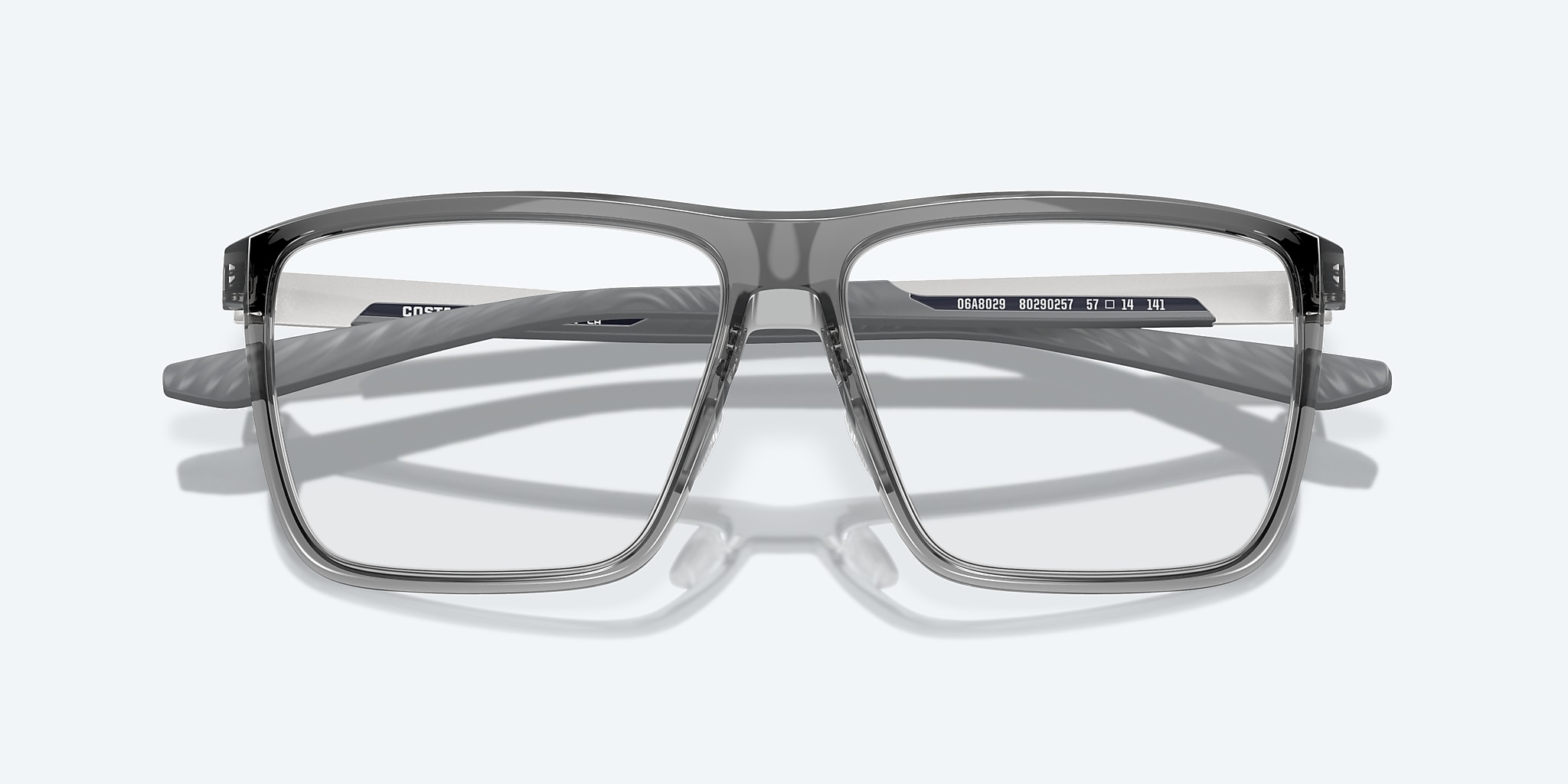 Eyeglasses Costa Pacific Rise 430 L (57-14) with Demo Lens lens and Smoke Crystal frame Image 5 of 7 Eyeglasses Costa Pacific Rise 430 L (57-14) with Demo Lens lens and Smoke Crystal frame Image 5 of 7