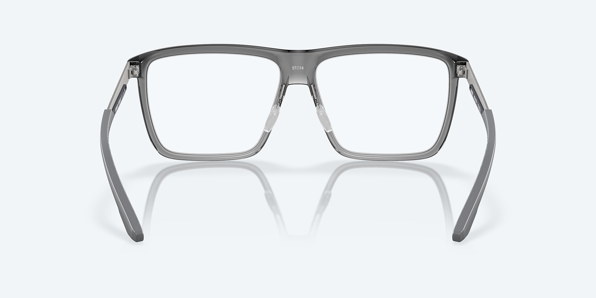 Eyeglasses Costa Pacific Rise 430 L (57-14) with Demo Lens lens and Smoke Crystal frame Image 4 of 7 Eyeglasses Costa Pacific Rise 430 L (57-14) with Demo Lens lens and Smoke Crystal frame Image 4 of 7