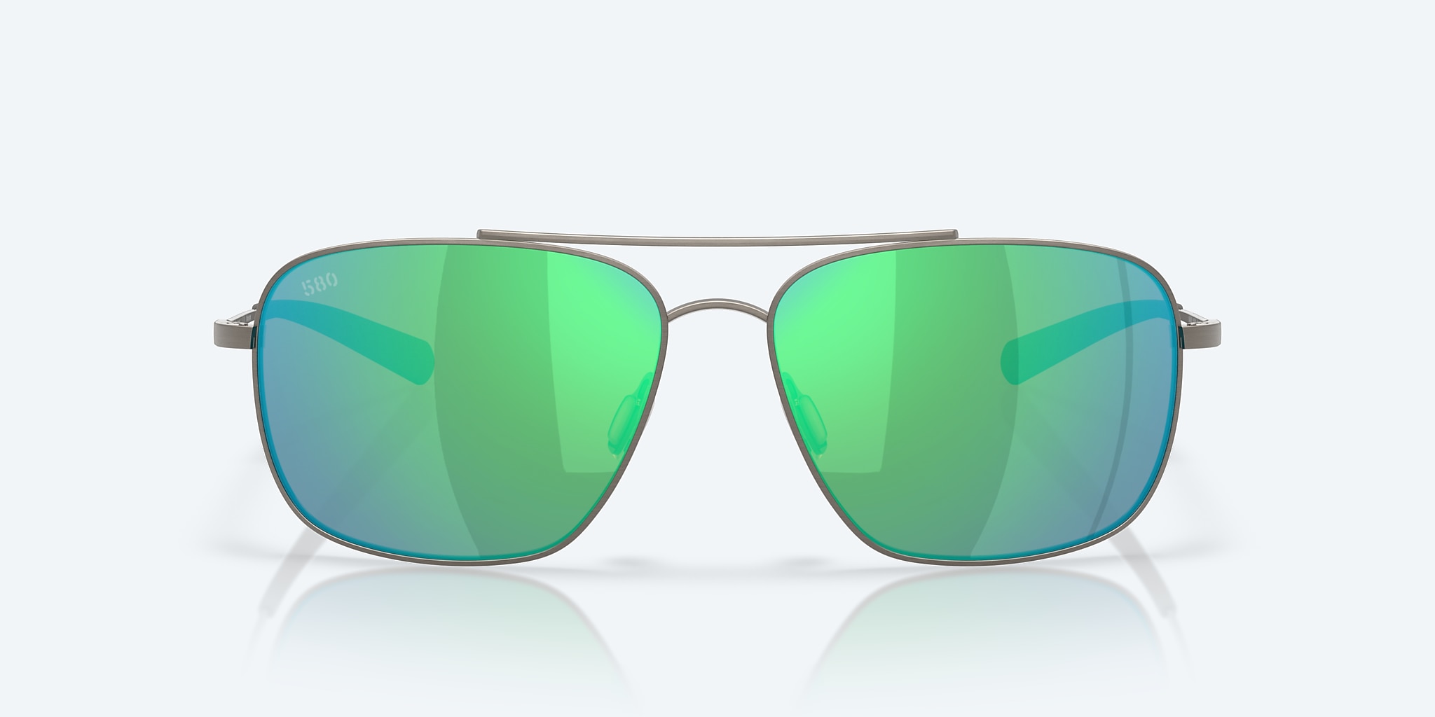 Sunglasses Costa Canaveral XL (59-15) with Green Mirror lens and Brushed Gunmetal frame Image 2 of 7 Sunglasses Costa Canaveral XL (59-15) with Green Mirror lens and Brushed Gunmetal frame Image 2 of 7