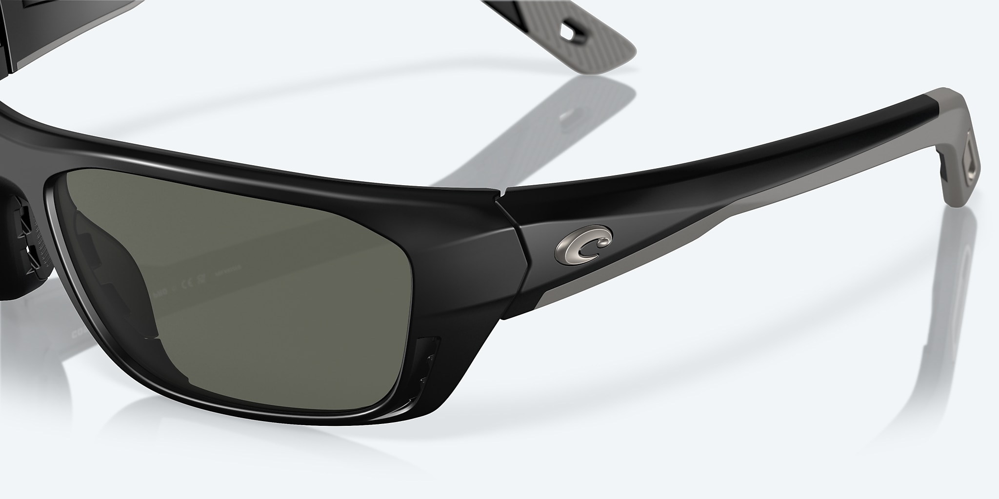 Sunglasses Costa Whitetip PRO M (57-18) with Gray lens and Matte Black frame Image 6 of 7 Sunglasses Costa Whitetip PRO M (57-18) with Gray lens and Matte Black frame Image 6 of 7