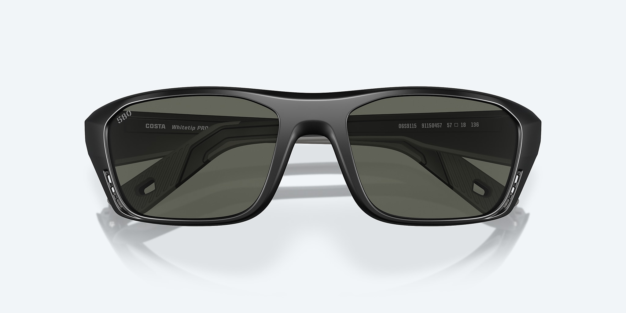 Sunglasses Costa Whitetip PRO M (57-18) with Gray lens and Matte Black frame Image 5 of 7 Sunglasses Costa Whitetip PRO M (57-18) with Gray lens and Matte Black frame Image 5 of 7