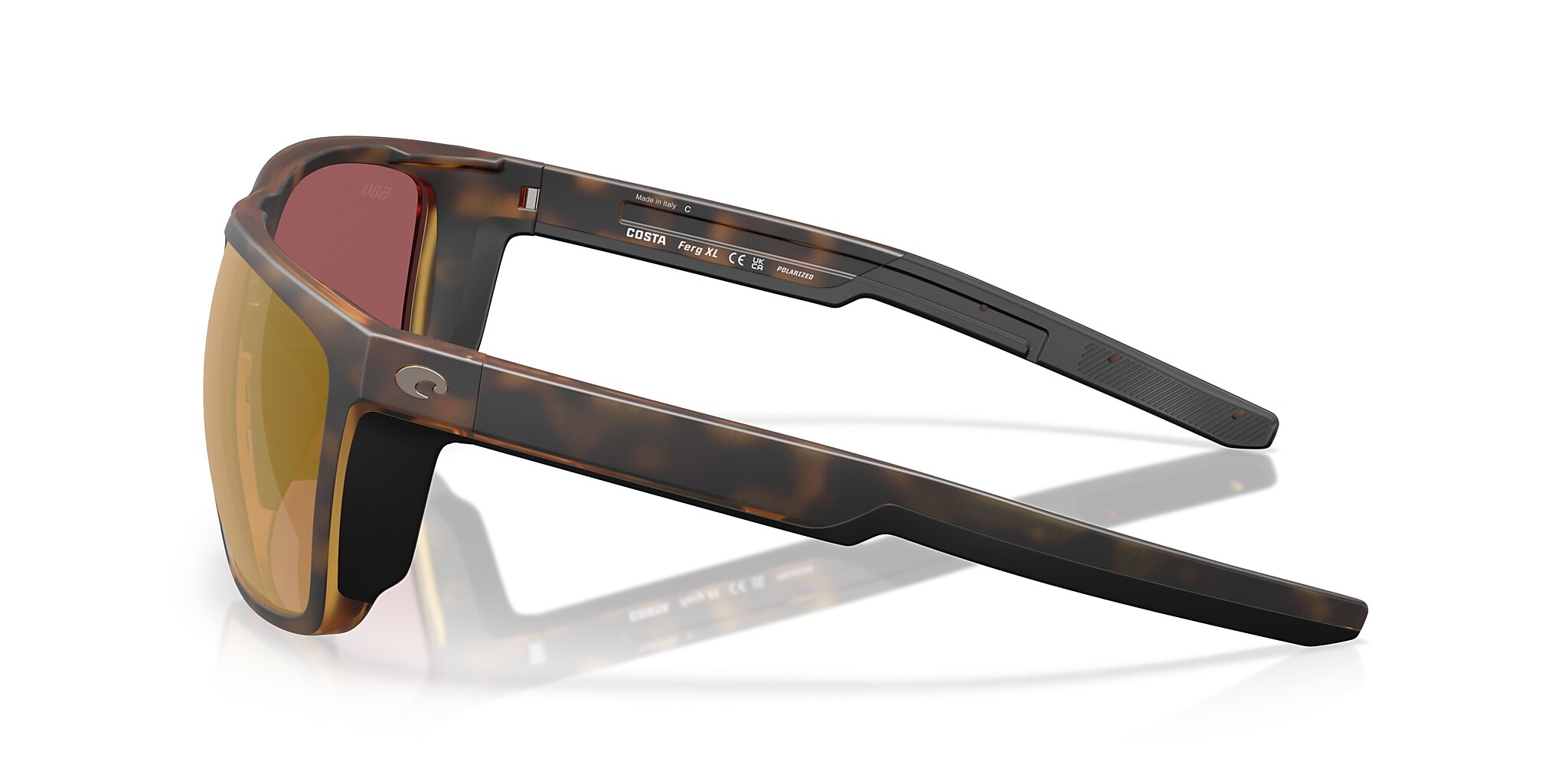 Costa Ferg XL XXL (62-16) with Gold Mirror lenses and Matte