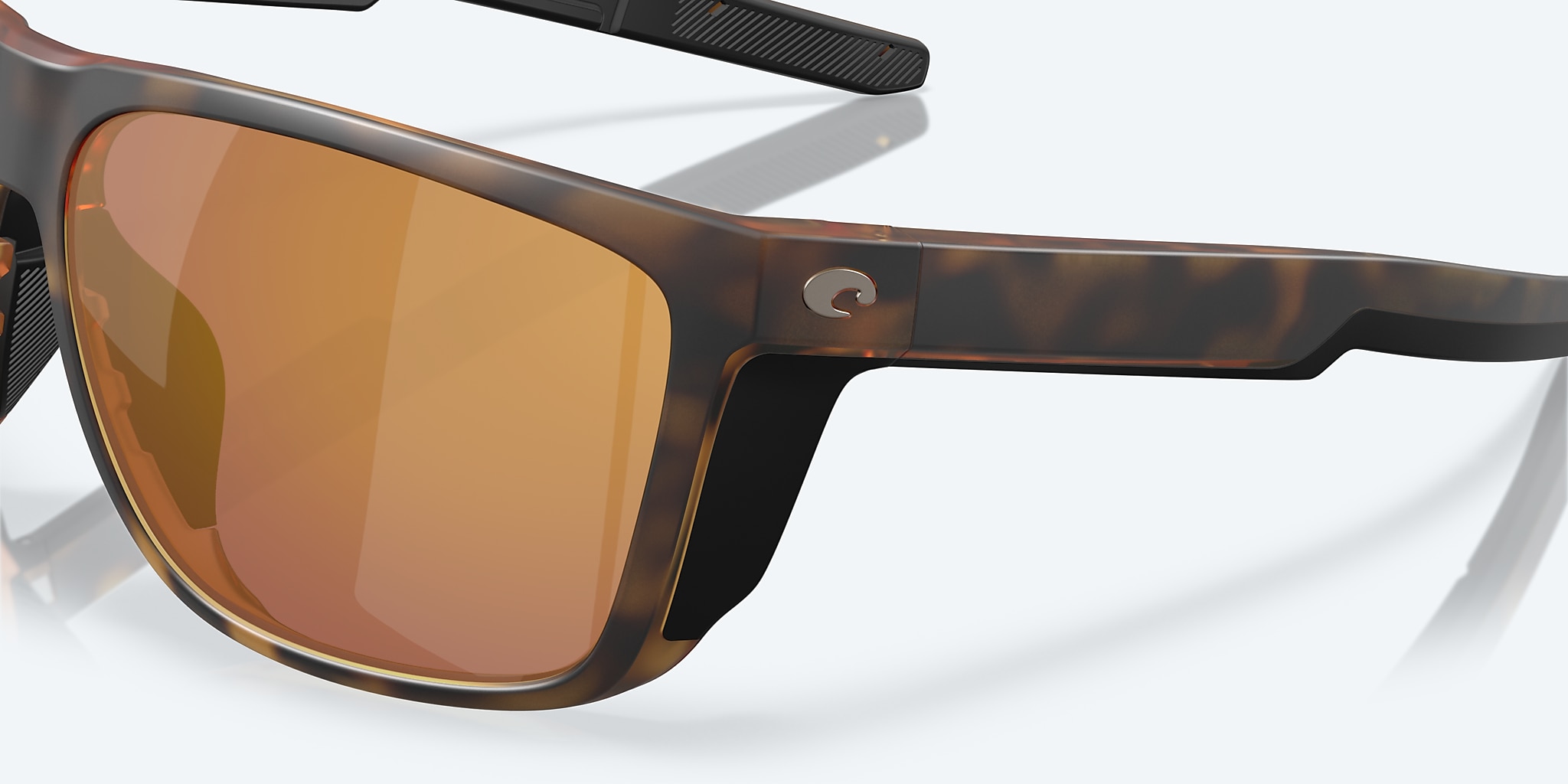 Sunglasses Costa Ferg XL XXL (62-16) with Gold Mirror lens and Matte Tortoise frame Image 6 of 8 Sunglasses Costa Ferg XL XXL (62-16) with Gold Mirror lens and Matte Tortoise frame Image 6 of 8