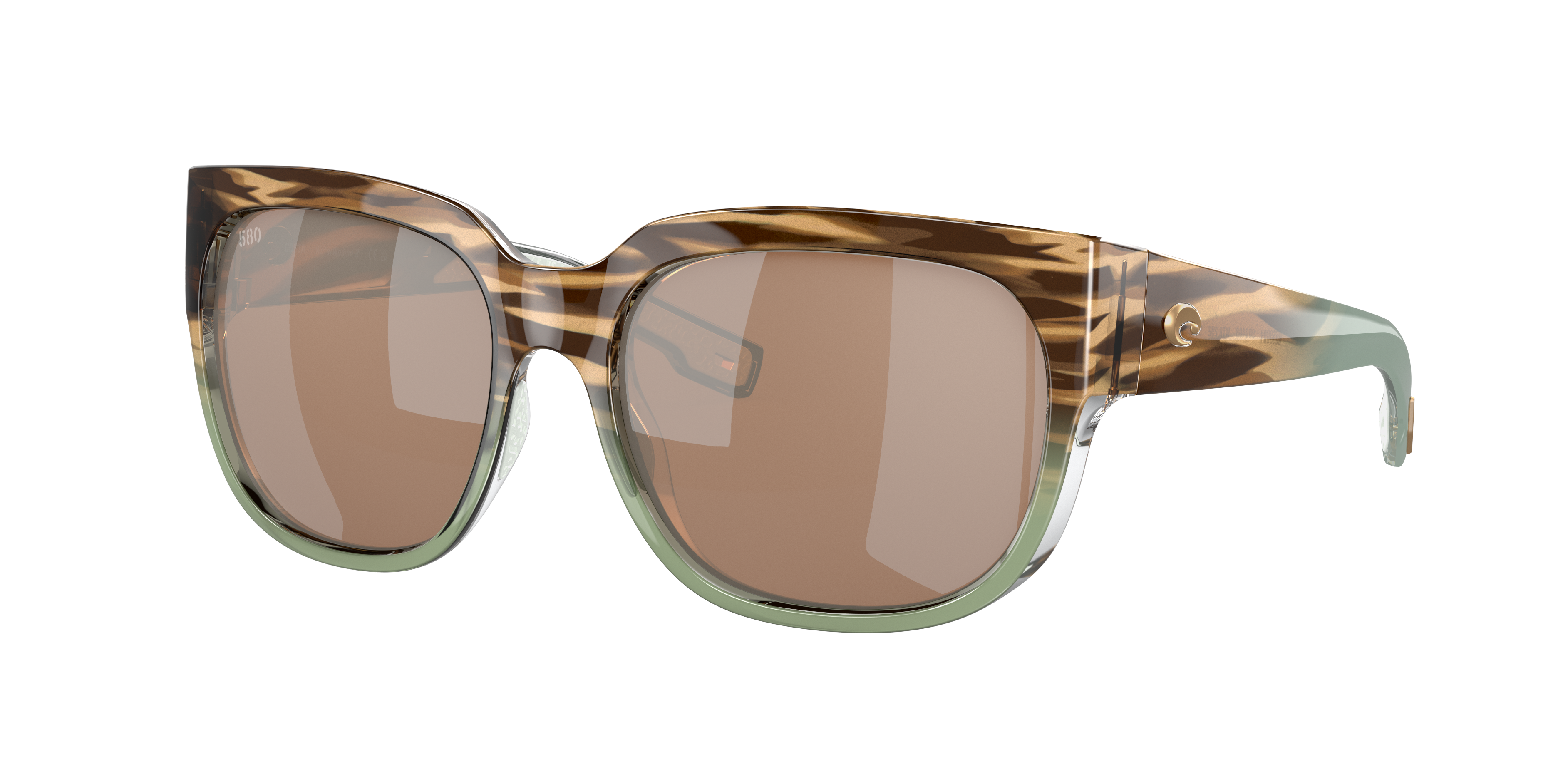 NEW, AUTHENTIC, NEVER WORN, Costa Waterwoman 2, WTR 11 Costa Waterwoman 2 XL (58-18) with Gray lenses and Matte  main image 2