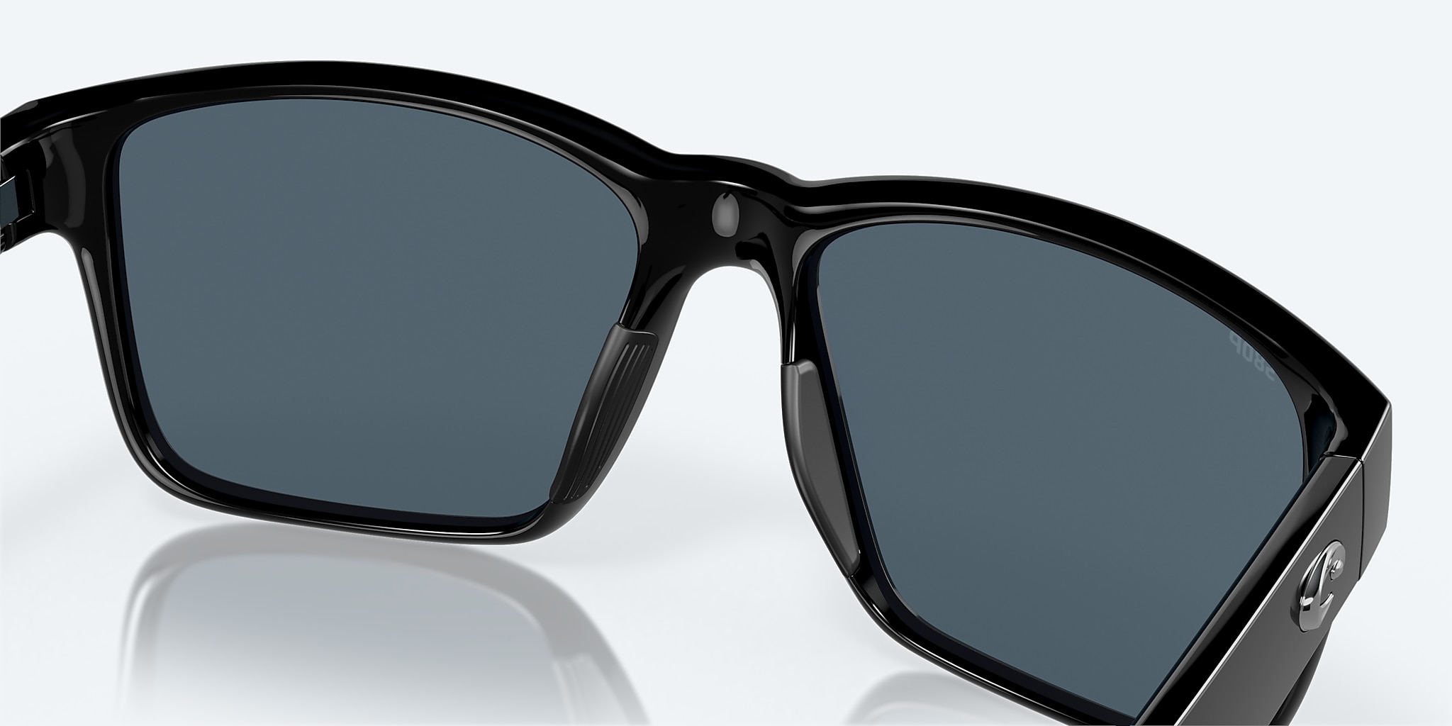 Sunglasses Costa Paunch XL (57-16) with Gray lens and Black frame Image 7 of 7 Sunglasses Costa Paunch XL (57-16) with Gray lens and Black frame Image 7 of 7