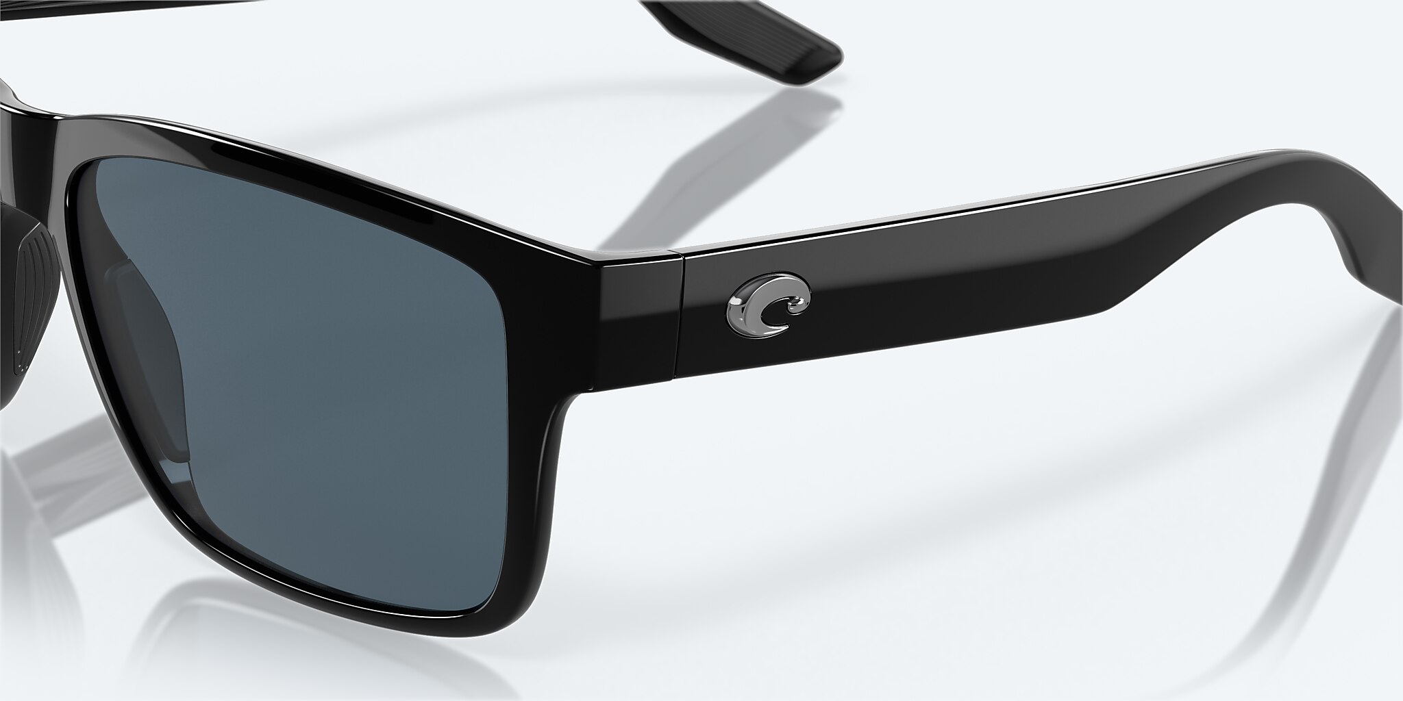 Sunglasses Costa Paunch XL (57-16) with Gray lens and Black frame Image 6 of 7 Sunglasses Costa Paunch XL (57-16) with Gray lens and Black frame Image 6 of 7