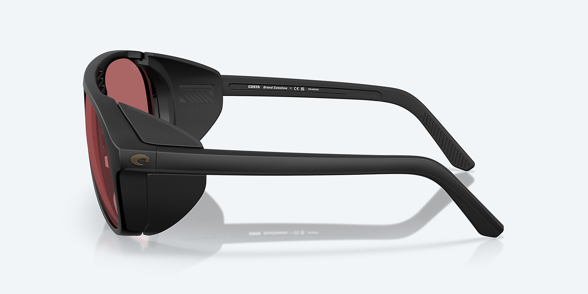 Sunglasses Costa Grand Catalina XL (59-15) with Rose lens and Matte Black frame Image 3 of 8 Sunglasses Costa Grand Catalina XL (59-15) with Rose lens and Matte Black frame Image 3 of 8