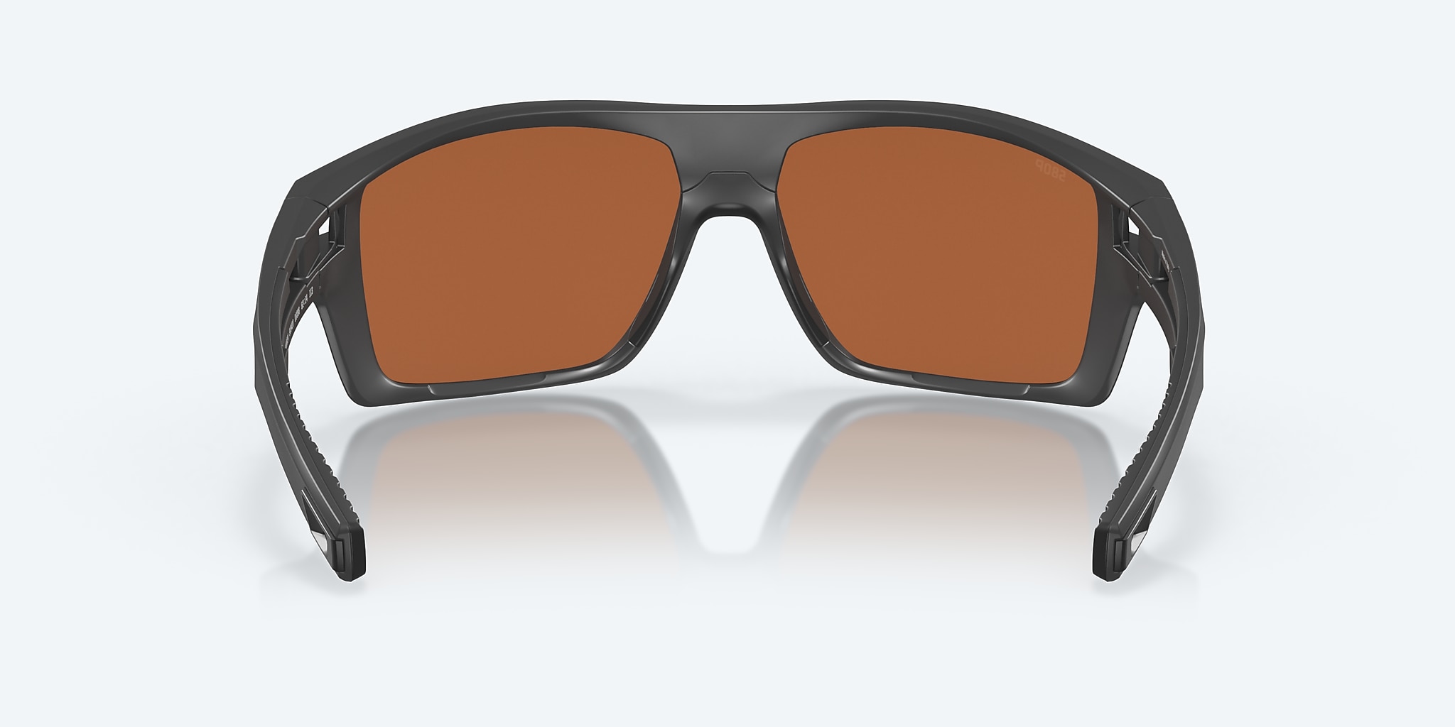 Sunglasses Costa Diego XL (62-14) with Green Mirror lens and Matte Gray frame Image 4 of 7
