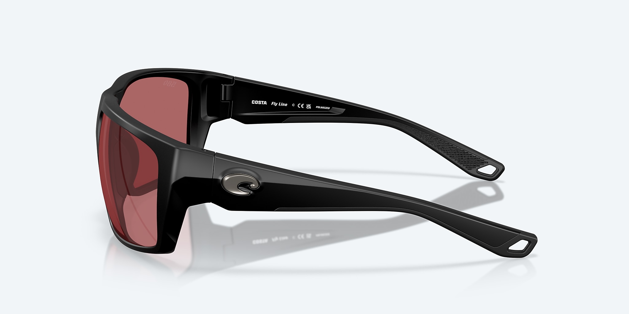Gafas de sol Costa Fly Line L (64-13) con Rosado lente y Negro Mate montura Imagen 3 de 7 Gafas de sol Costa Fly Line L (64-13) con Rosado lente y Negro Mate montura Imagen 3 de 7