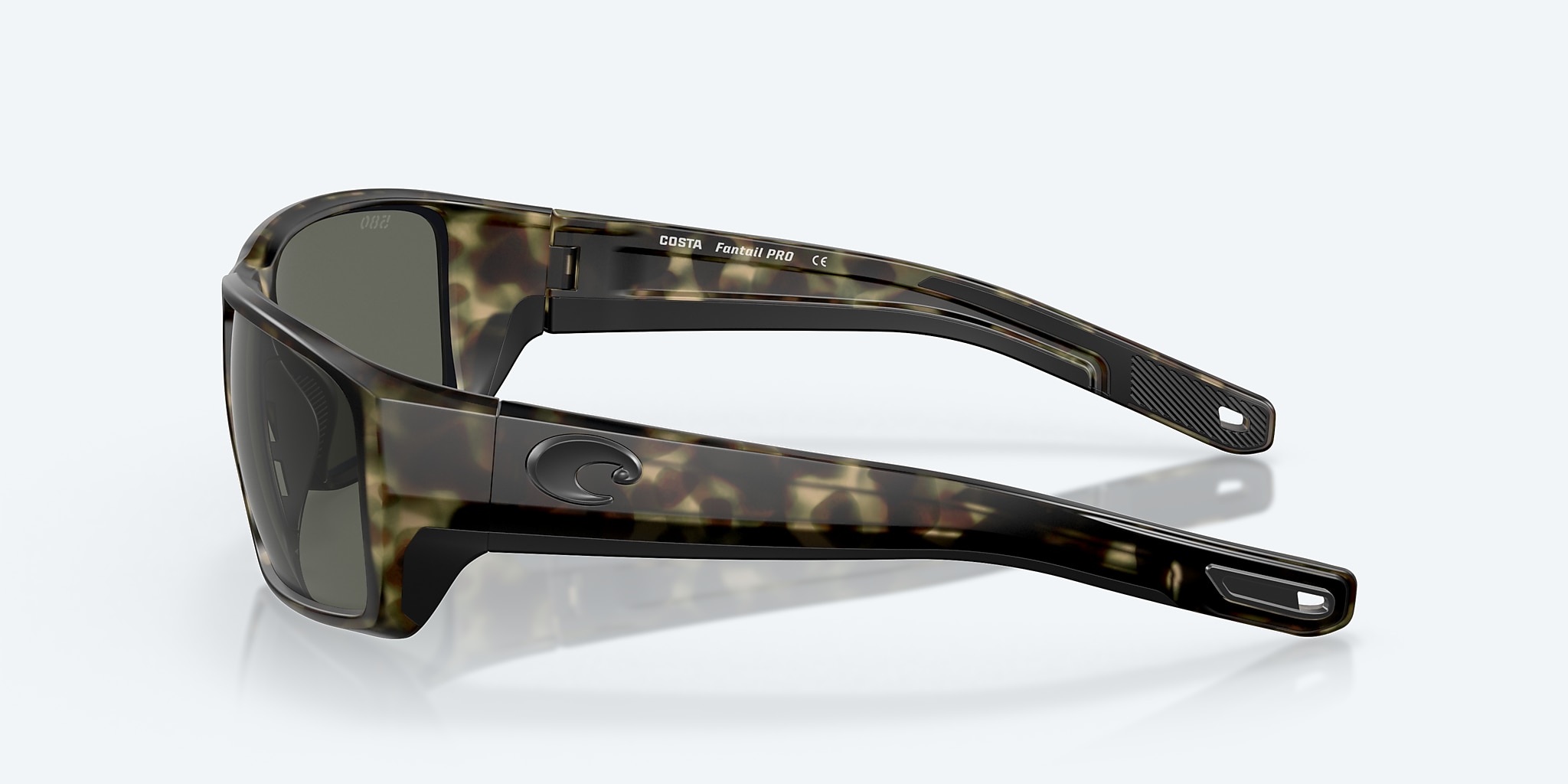 Sunglasses Costa Fantail PRO L (60-15) with Gray lens and Matte Wetlands frame Image 3 of 8 Sunglasses Costa Fantail PRO L (60-15) with Gray lens and Matte Wetlands frame Image 3 of 8