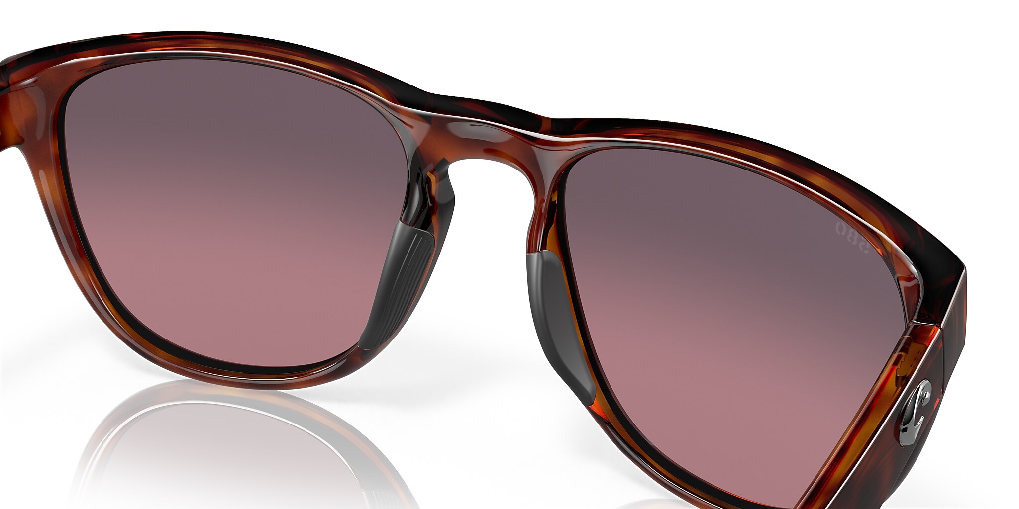 Costa Irie XL (55-20) with Rose Gradient lenses and Tortoise frame