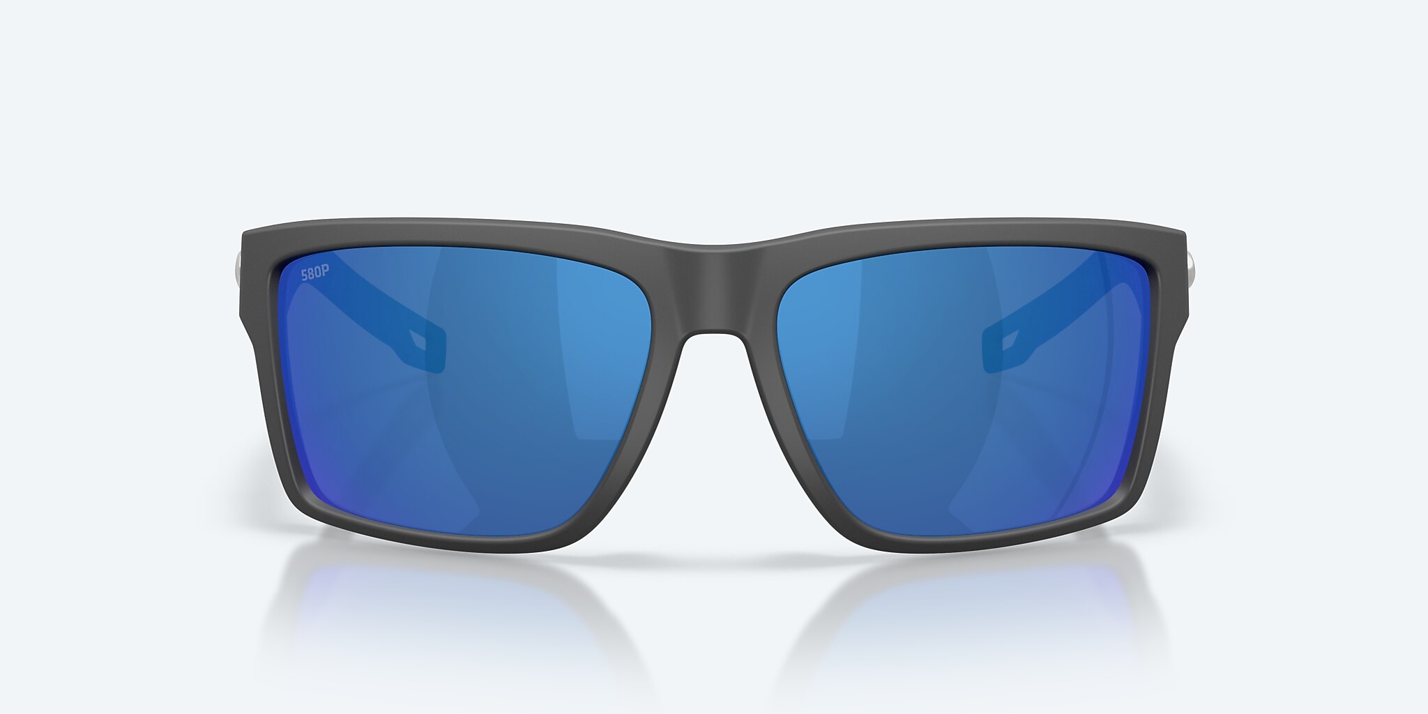 Sunglasses Costa San Carlos L (61-16) with Blue Mirror lens and Netplus Dark Gray frame Image 2 of 7