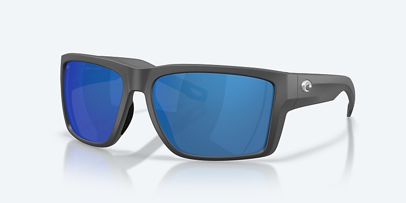 Sunglasses Costa San Carlos L (61-16) with Blue Mirror lens and Netplus Dark Gray frame Image 1 of 7