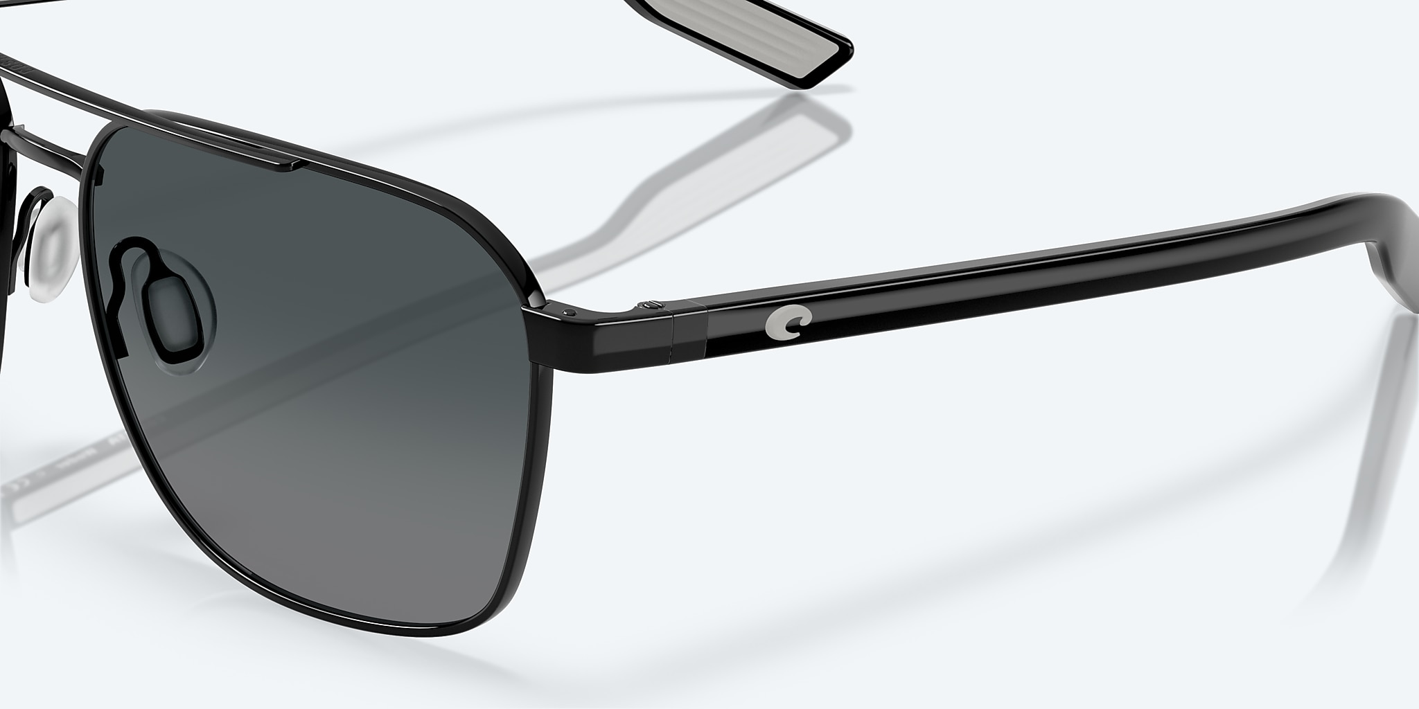 Gafas de sol Costa Wader XL (58-16) con Gris degradado lente y Negro montura Imagen 6 de 7 Gafas de sol Costa Wader XL (58-16) con Gris degradado lente y Negro montura Imagen 6 de 7