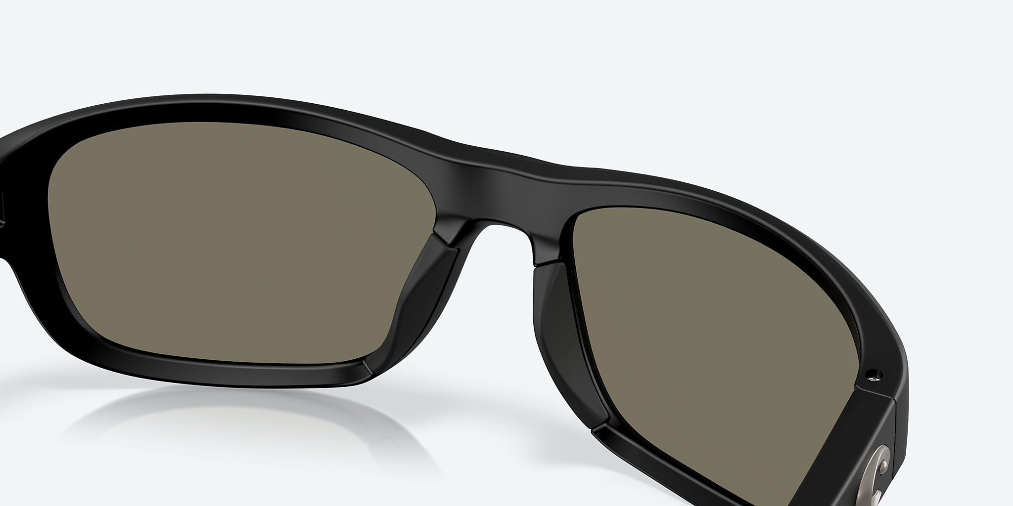 Sunglasses Costa Clipperton M (58-18) with Blue Mirror lens and Matte Black frame Image 7 of 7 Sunglasses Costa Clipperton M (58-18) with Blue Mirror lens and Matte Black frame Image 7 of 7