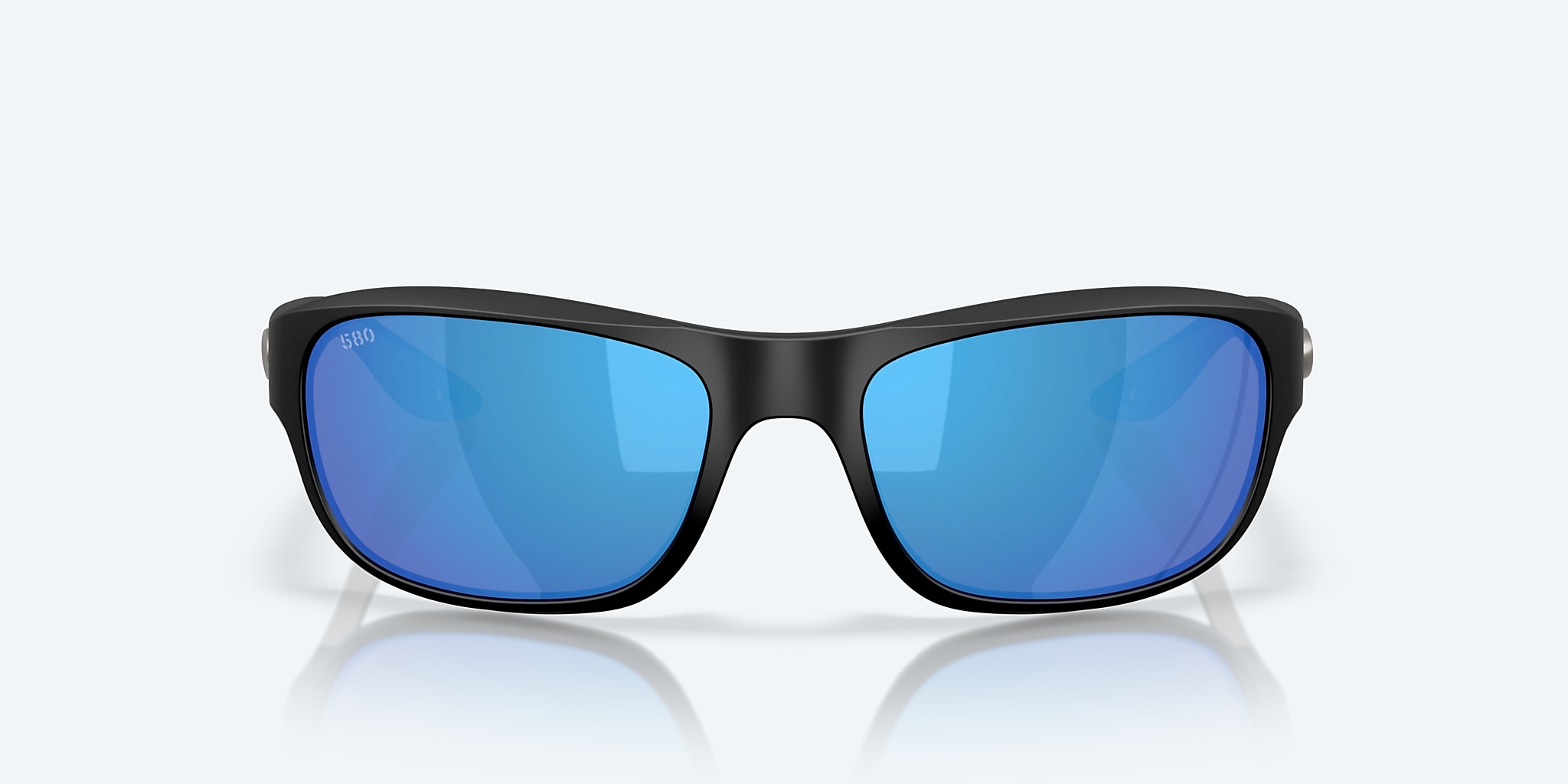 Sunglasses Costa Clipperton M (58-18) with Blue Mirror lens and Matte Black frame Image 2 of 7 Sunglasses Costa Clipperton M (58-18) with Blue Mirror lens and Matte Black frame Image 2 of 7