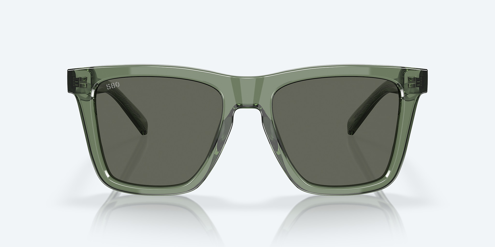 Sunglasses Costa Keramas L (54-19) with Gray lens and Olive frame Image 2 of 7 Sunglasses Costa Keramas L (54-19) with Gray lens and Olive frame Image 2 of 7