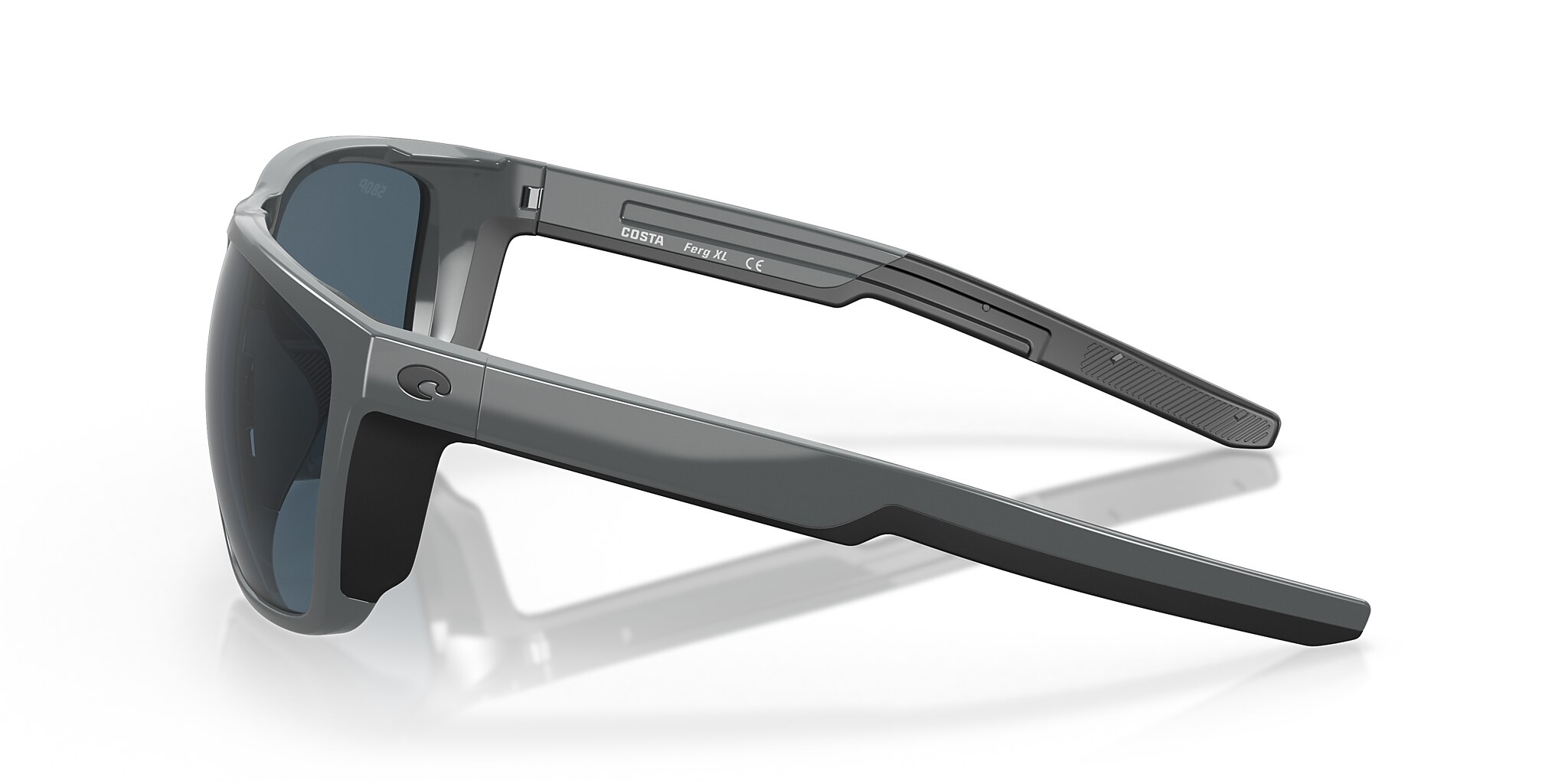 Costa Ferg XL XXL (62-16) with Gray lenses and Shiny Gray frame