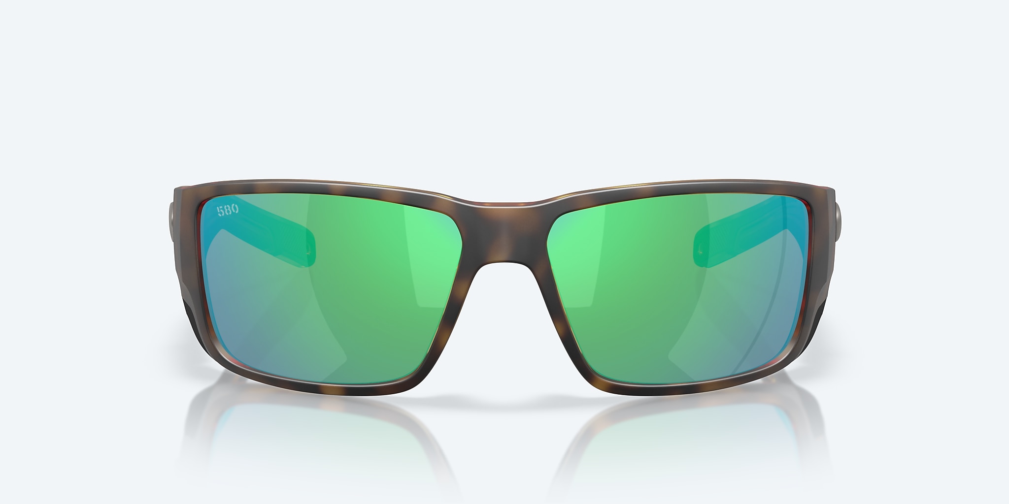 Sunglasses Costa Blackfin PRO L (60-16) with Green Mirror lens and Matte Tortoise frame Image 2 of 7 Sunglasses Costa Blackfin PRO L (60-16) with Green Mirror lens and Matte Tortoise frame Image 2 of 7