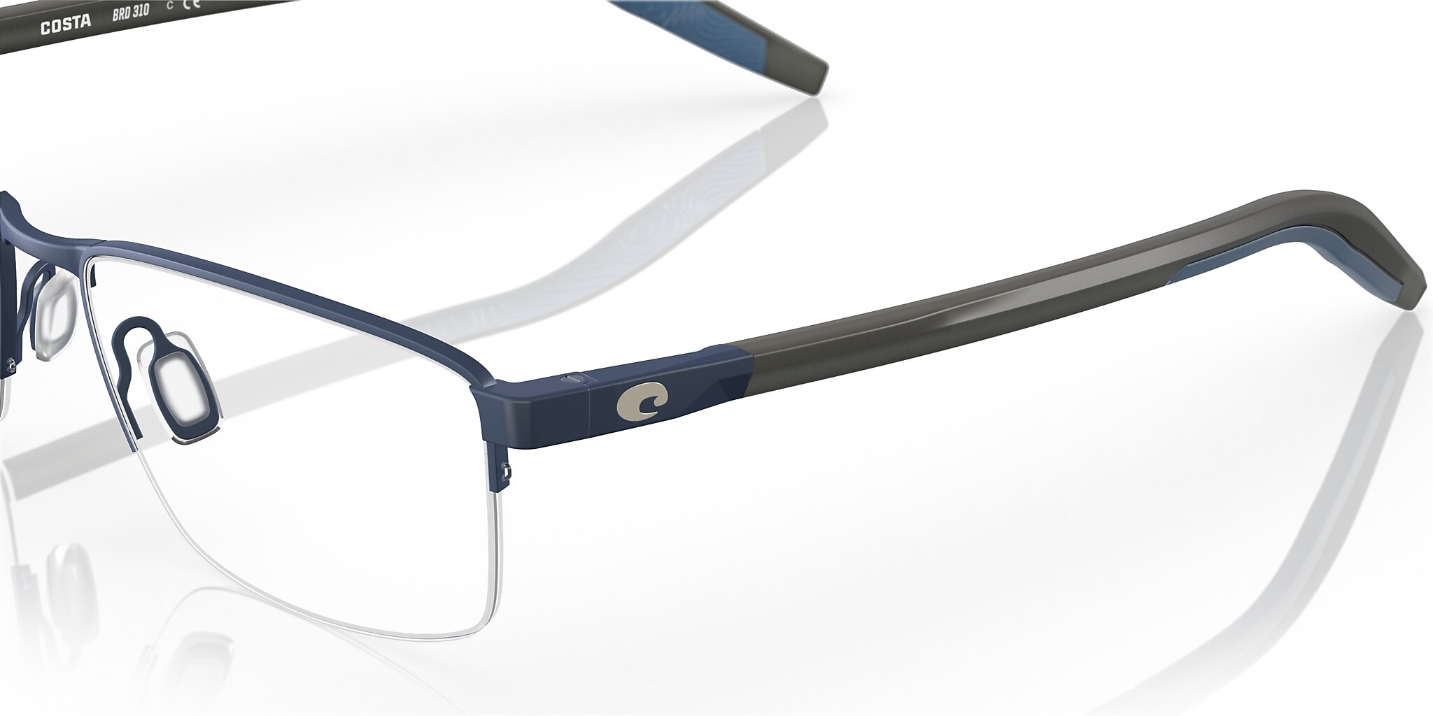 Costa Bimini Road 310 M (55-17) with Demo Lens lenses and Pacific