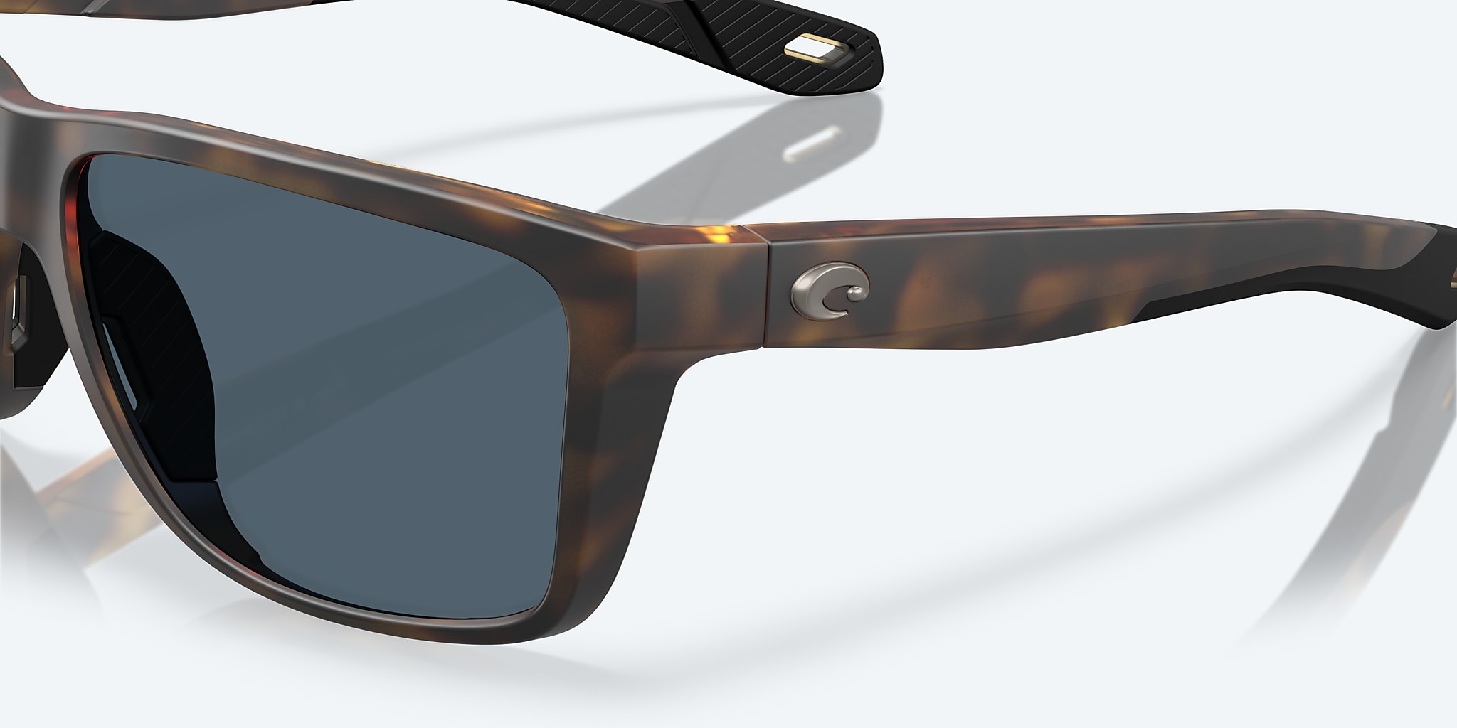 Sunglasses Costa Broadbill II L (58-15) with Gray lens and Matte Tortoise frame Image 6 of 7 Sunglasses Costa Broadbill II L (58-15) with Gray lens and Matte Tortoise frame Image 6 of 7