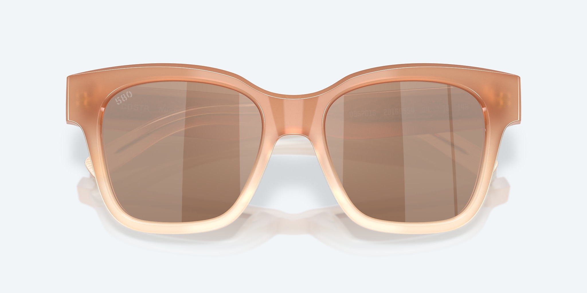 Sunglasses Costa Nusa XL (54-19) with Copper Silver Mirror lens and Sandbar frame Image 5 of 7 Sunglasses Costa Nusa XL (54-19) with Copper Silver Mirror lens and Sandbar frame Image 5 of 7