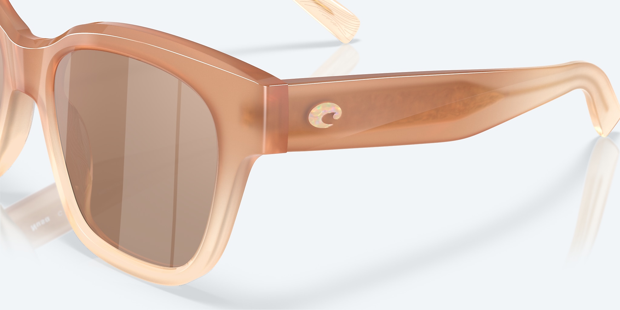 Sunglasses Costa Nusa XL (54-19) with Copper Silver Mirror lens and Sandbar frame Image 6 of 7 Sunglasses Costa Nusa XL (54-19) with Copper Silver Mirror lens and Sandbar frame Image 6 of 7