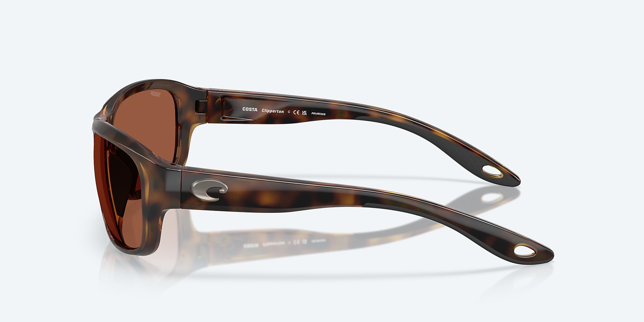 Lunettes de soleil Costa Clipperton M (58-18) avec Cuivre verre et Écaille monture Image 3 de 7 Lunettes de soleil Costa Clipperton M (58-18) avec Cuivre verre et Écaille monture Image 3 de 7