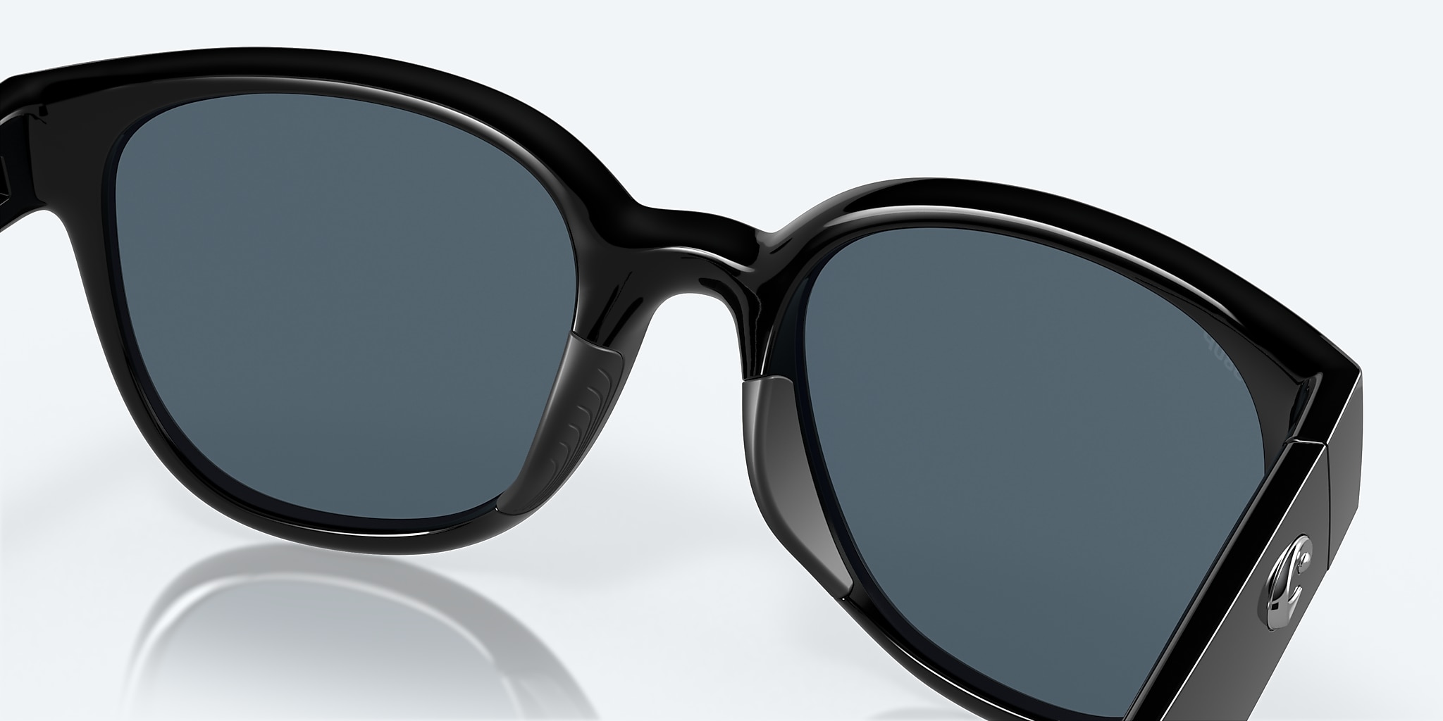 Sunglasses Costa Salina XL (53-20) with Gray lens and Black frame Image 7 of 7 Sunglasses Costa Salina XL (53-20) with Gray lens and Black frame Image 7 of 7