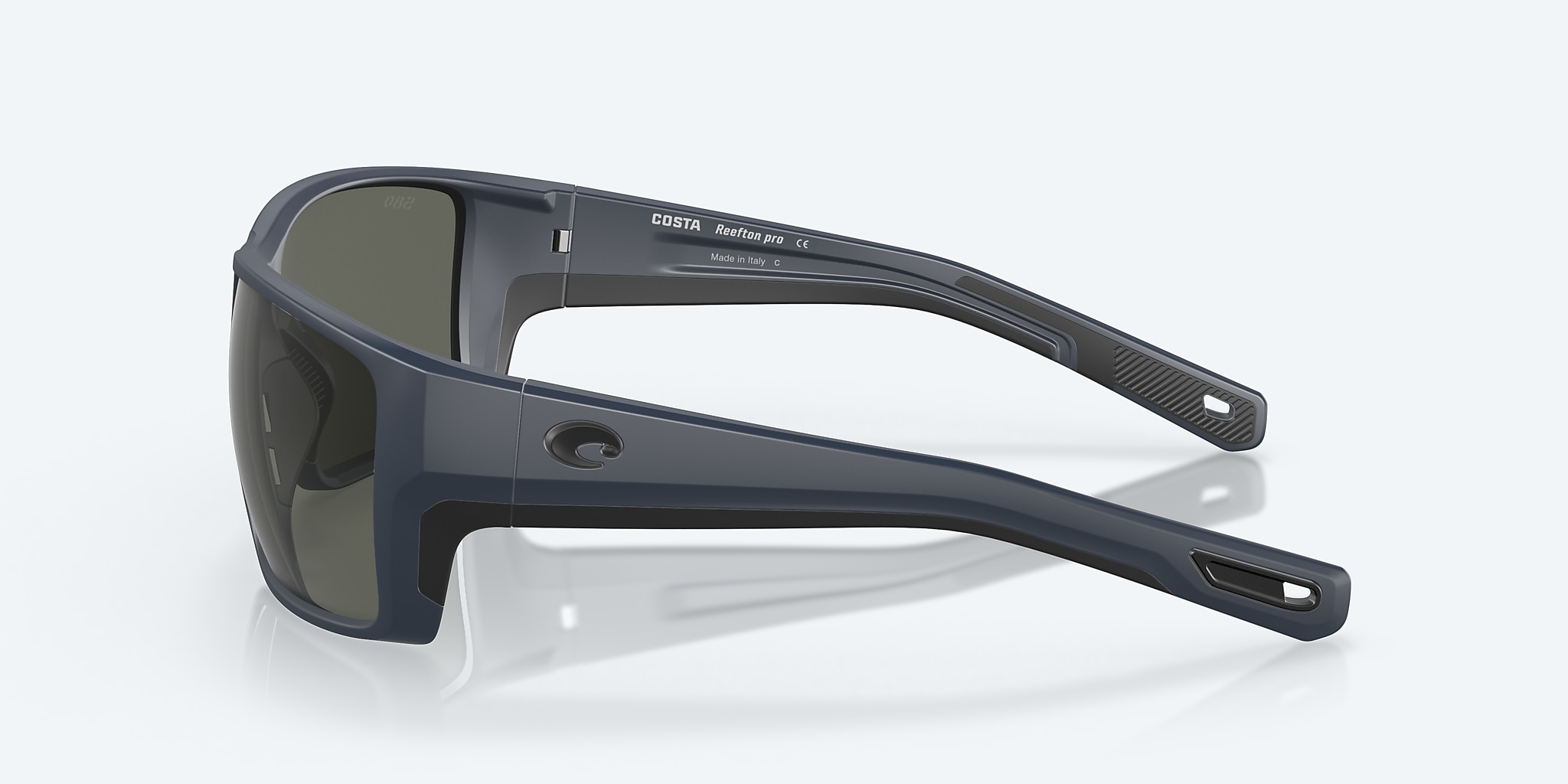 Sunglasses Costa Reefton PRO XL (63-15) with Gray lens and Matte Midnight Blue frame Image 3 of 7 Sunglasses Costa Reefton PRO XL (63-15) with Gray lens and Matte Midnight Blue frame Image 3 of 7