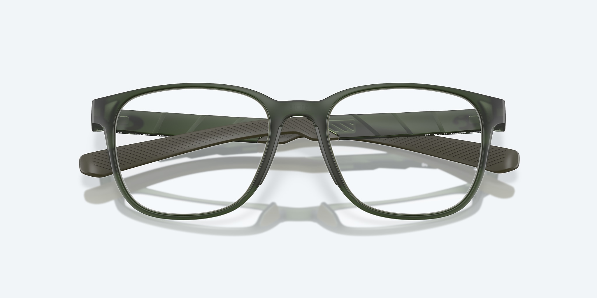 Eyeglasses Costa Ocean Ridge 720 M (51-18) with Demo Lens lens and Matte Algae Green frame Image 5 of 7 Eyeglasses Costa Ocean Ridge 720 M (51-18) with Demo Lens lens and Matte Algae Green frame Image 5 of 7