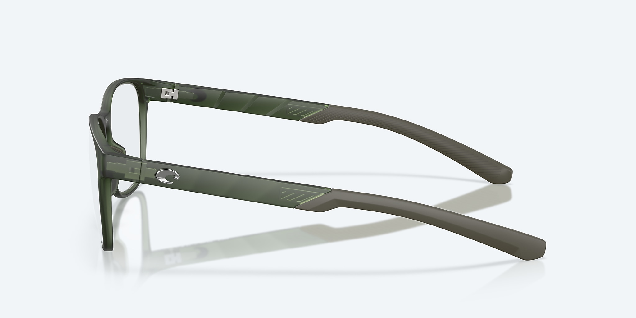 Eyeglasses Costa Ocean Ridge 720 M (51-18) with Demo Lens lens and Matte Algae Green frame Image 3 of 7 Eyeglasses Costa Ocean Ridge 720 M (51-18) with Demo Lens lens and Matte Algae Green frame Image 3 of 7