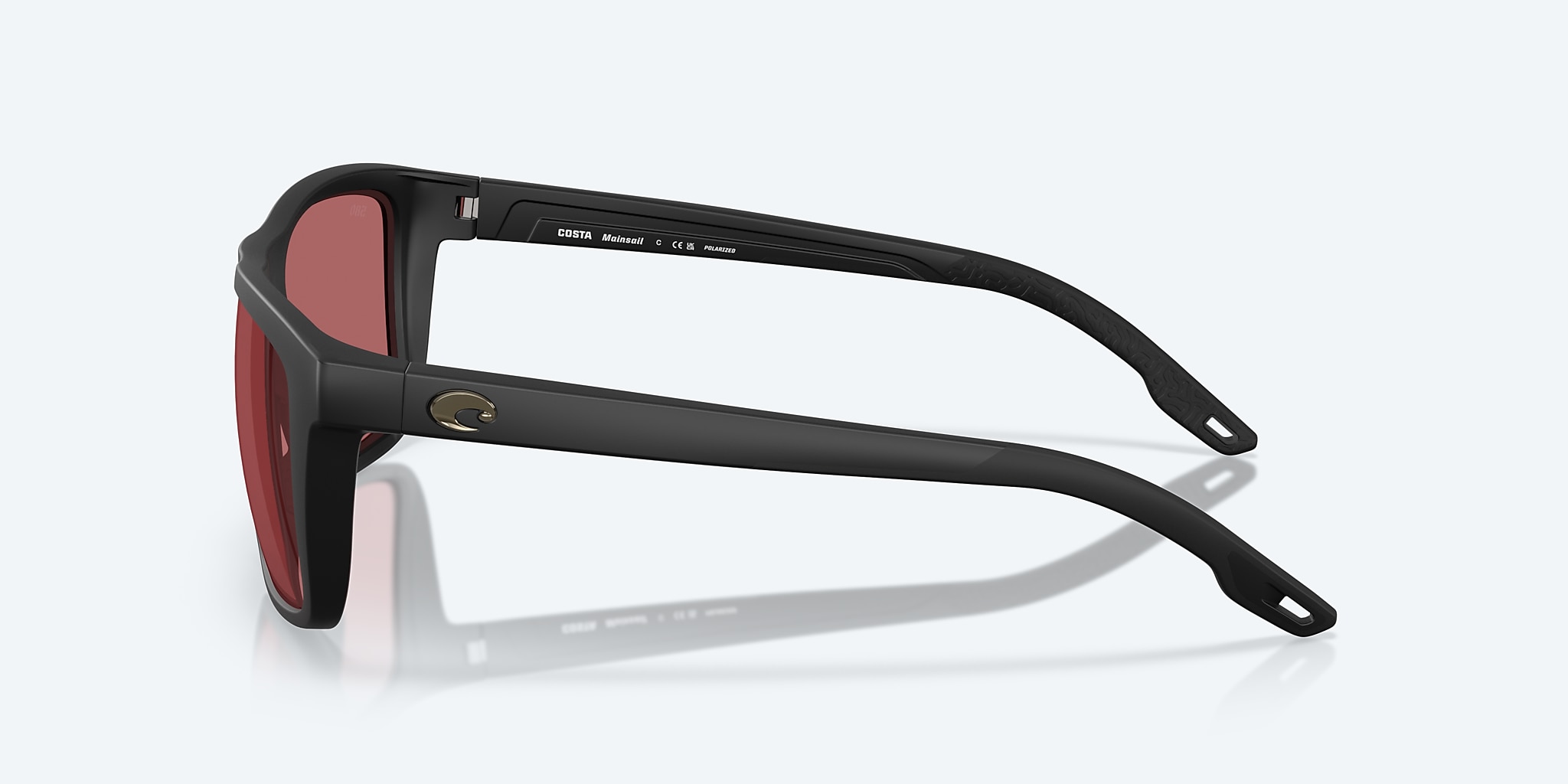 Sunglasses Costa Mainsail L (55-18) with Rose lens and Matte Black frame Image 3 of 7 Sunglasses Costa Mainsail L (55-18) with Rose lens and Matte Black frame Image 3 of 7