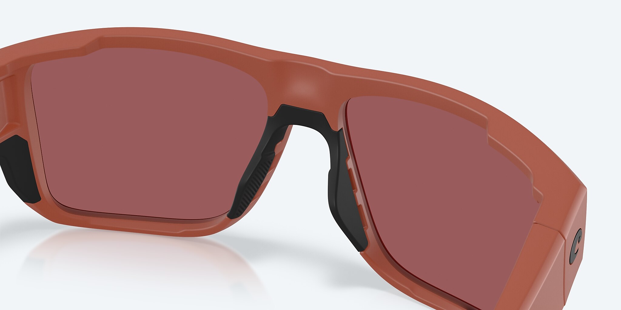 Sunglasses Costa Taxman L (59-16) with Gold Mirror lens and Matte Terra Cotta frame Image 7 of 7