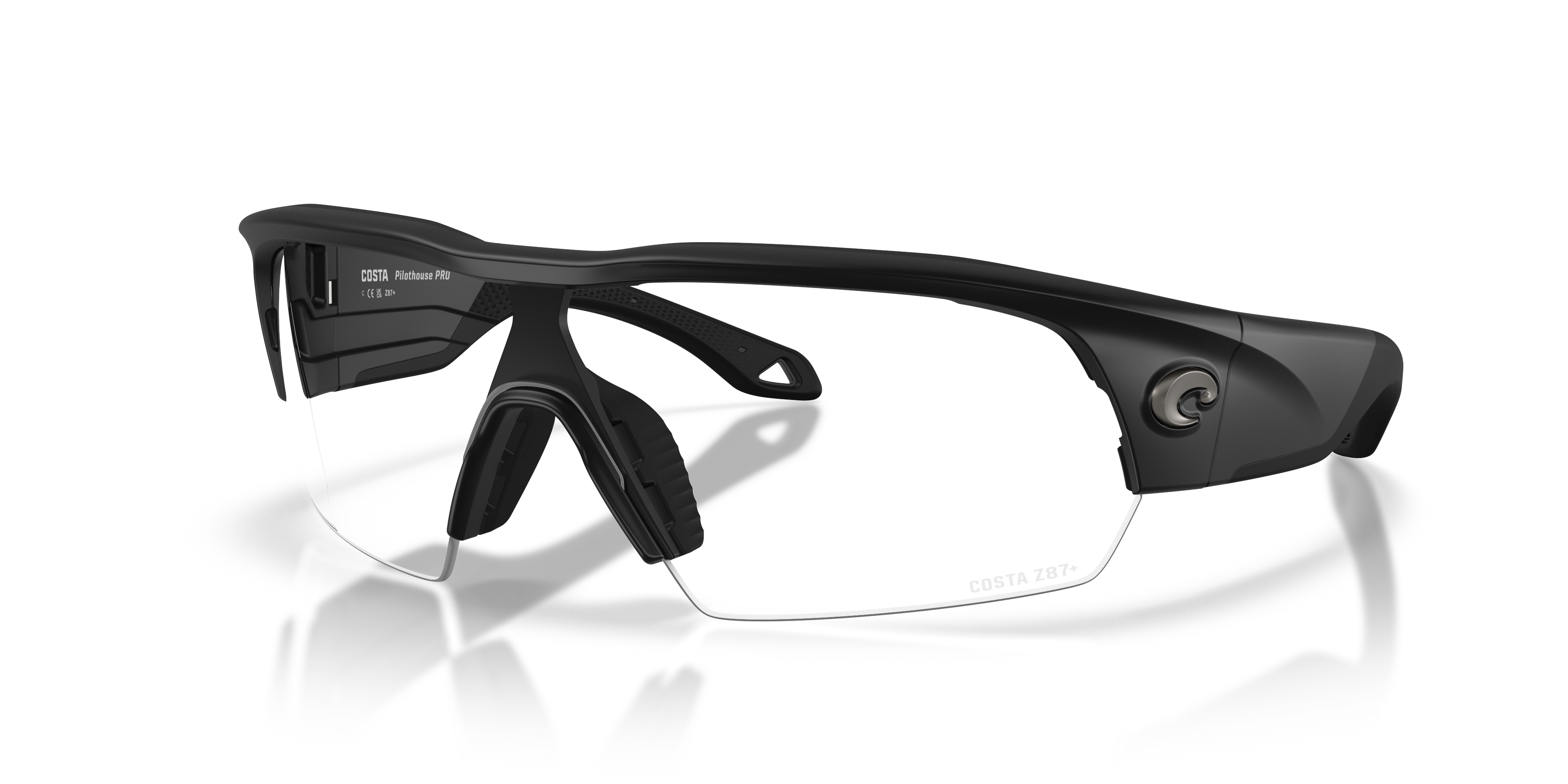 Costa Pilothouse PRO XXL (35-135) with Clear lenses and Matte