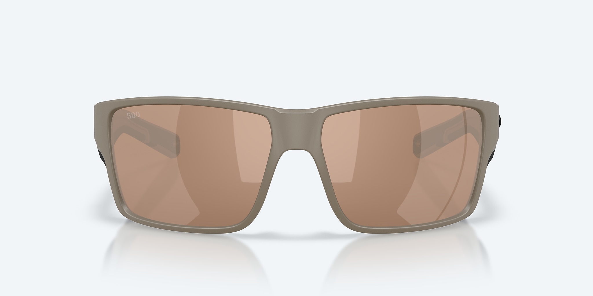 Sunglasses Costa Reefton PRO XL (63-15) with Copper Silver Mirror lens and Matte Sand frame Image 2 of 7 Sunglasses Costa Reefton PRO XL (63-15) with Copper Silver Mirror lens and Matte Sand frame Image 2 of 7