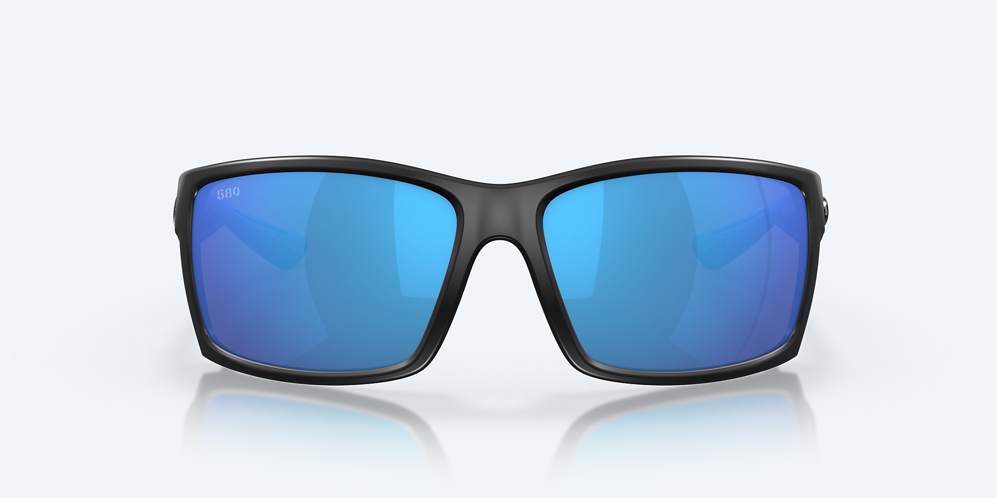 Sunglasses Costa Reefton XL (64-15) with Blue Mirror lens and Blackout frame Image 2 of 7 Sunglasses Costa Reefton XL (64-15) with Blue Mirror lens and Blackout frame Image 2 of 7