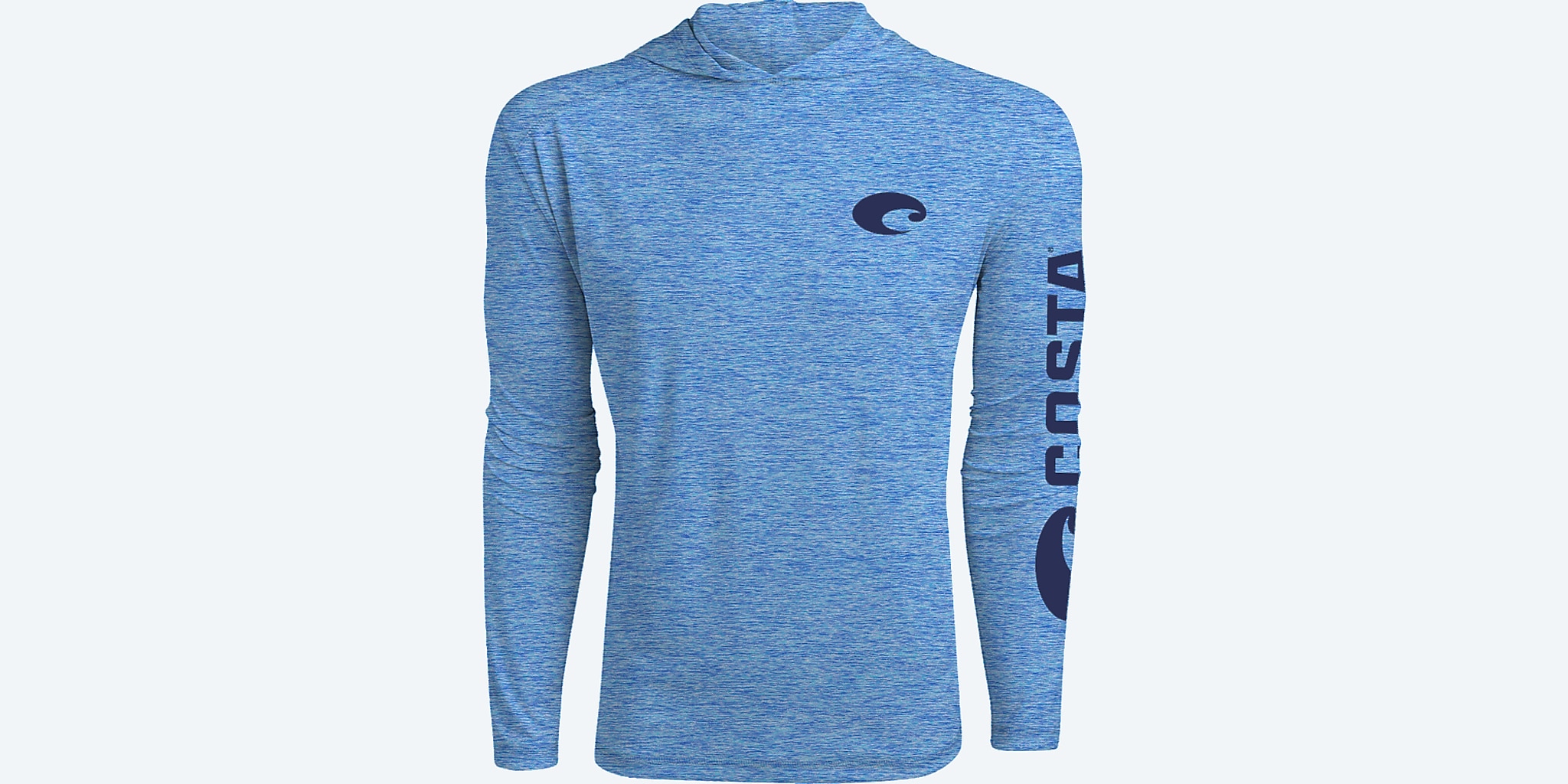 Apparel Bleu royal chiné Costa Hooded Technical Image 1 de 2 Apparel Bleu royal chiné Costa Hooded Technical Image 1 de 2