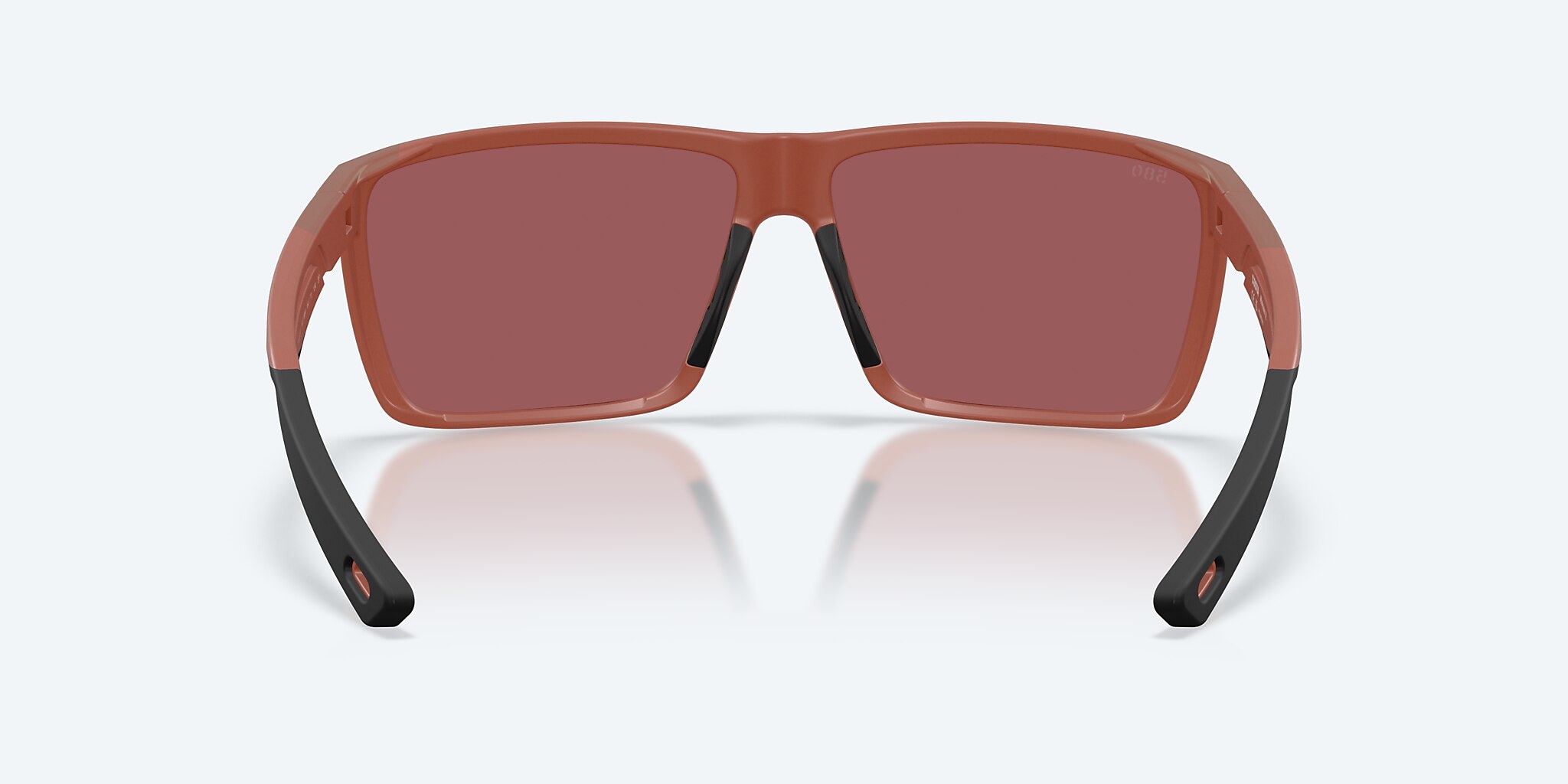 Sunglasses Costa Rincon II XL (64-11) with Gold Mirror lens and Matte Terra Cotta frame Image 4 of 8